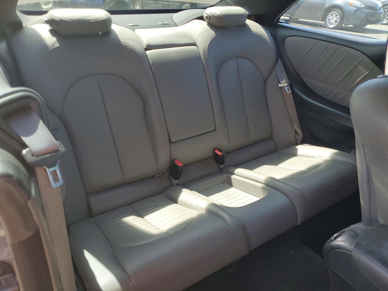 2006 Mercedes-benz Clk 500 Silver vin: WDBTJ75H96F190970
