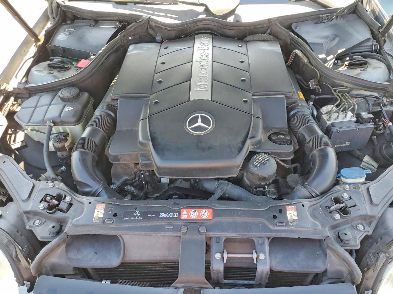 2006 Mercedes-benz Clk 500 Silver vin: WDBTJ75H96F190970
