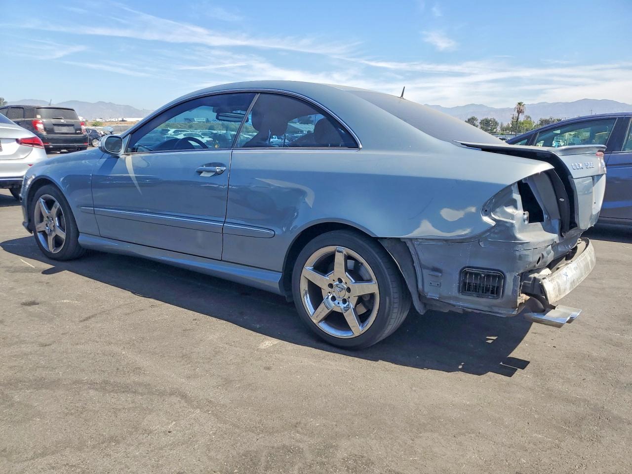 2006 Mercedes-benz Clk 500 Silver vin: WDBTJ75H96F190970