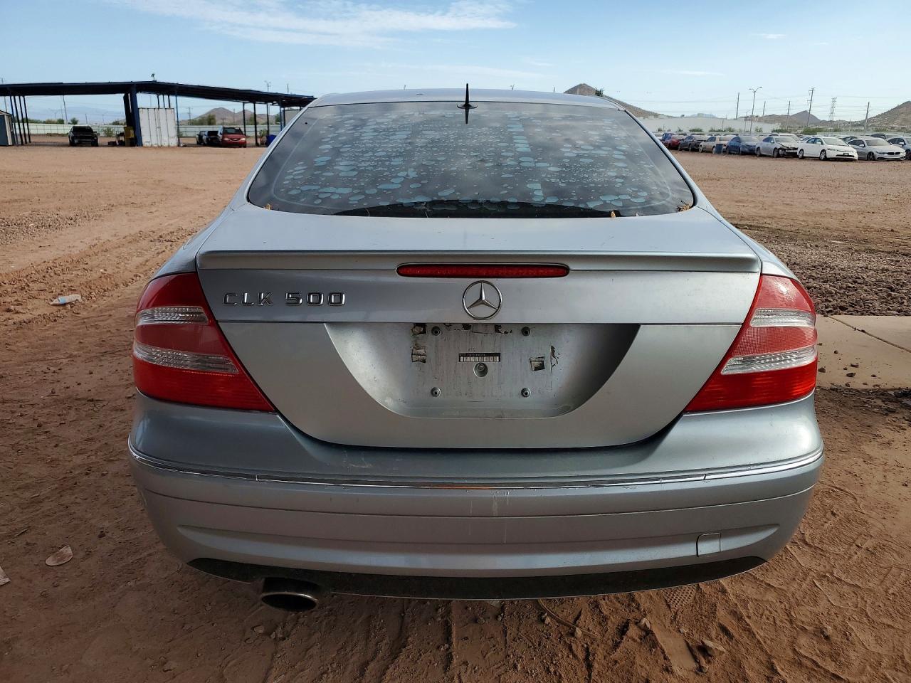 2005 Mercedes-benz Clk Silver vin: WDBTJ75J15F149346