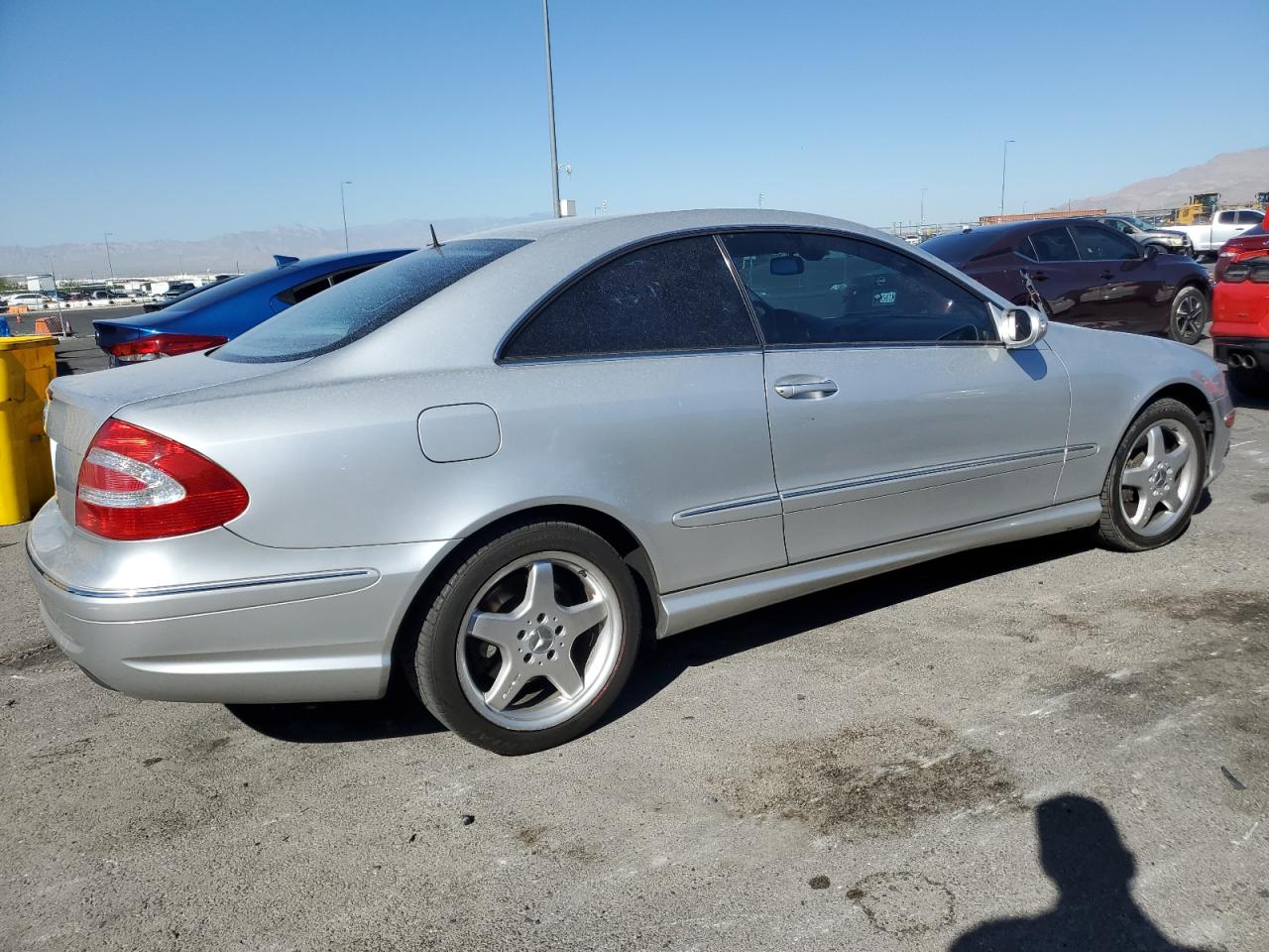 2003 Mercedes-benz Clk 500 Серебряный vin: WDBTJ75J23F058261