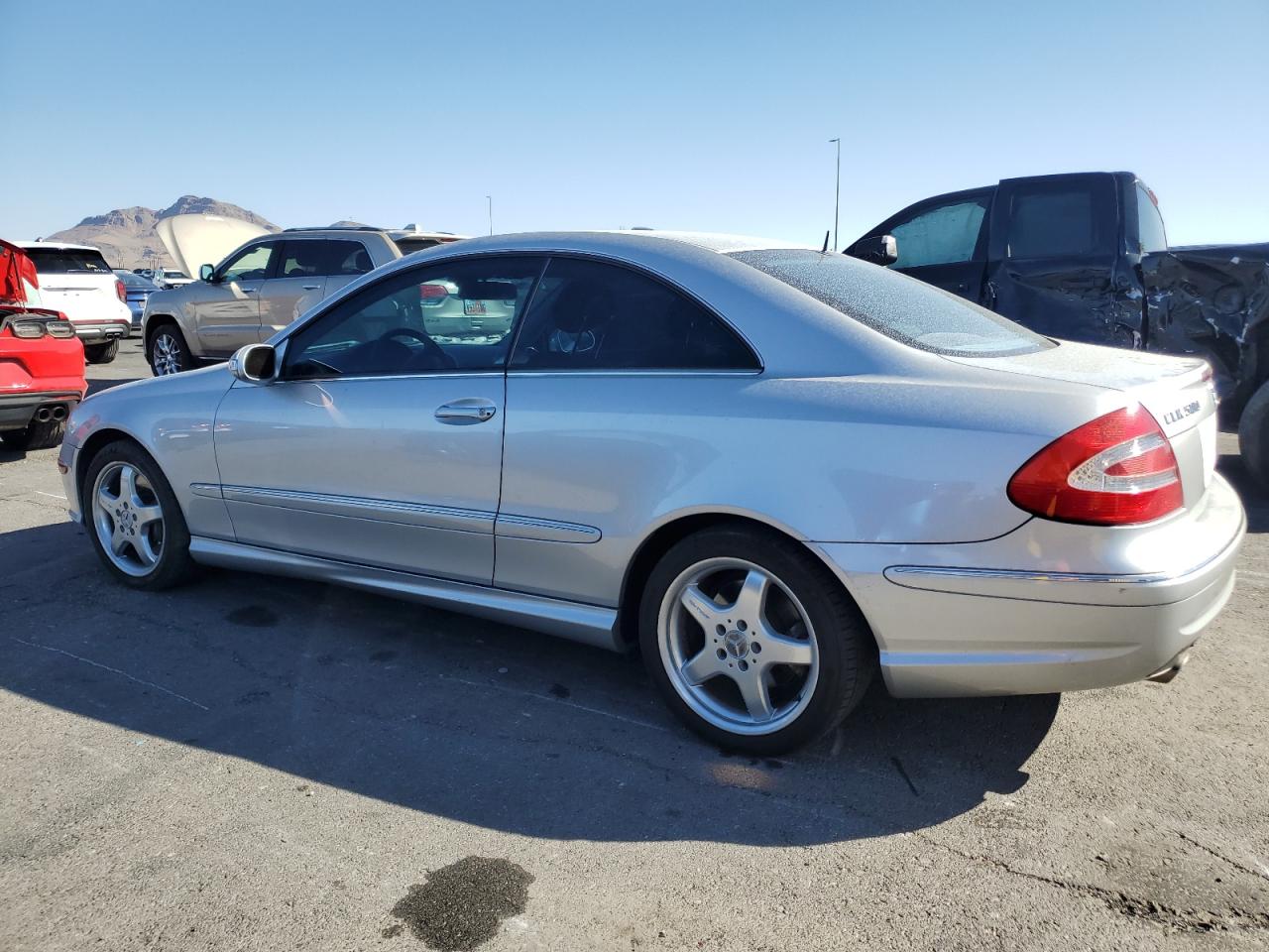 2003 Mercedes-benz Clk 500 Серебряный vin: WDBTJ75J23F058261