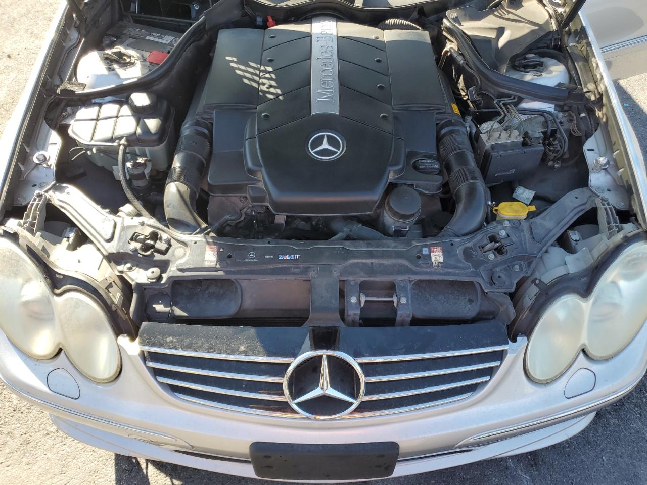 2003 Mercedes-benz Clk 500 Серебряный vin: WDBTJ75J23F058261