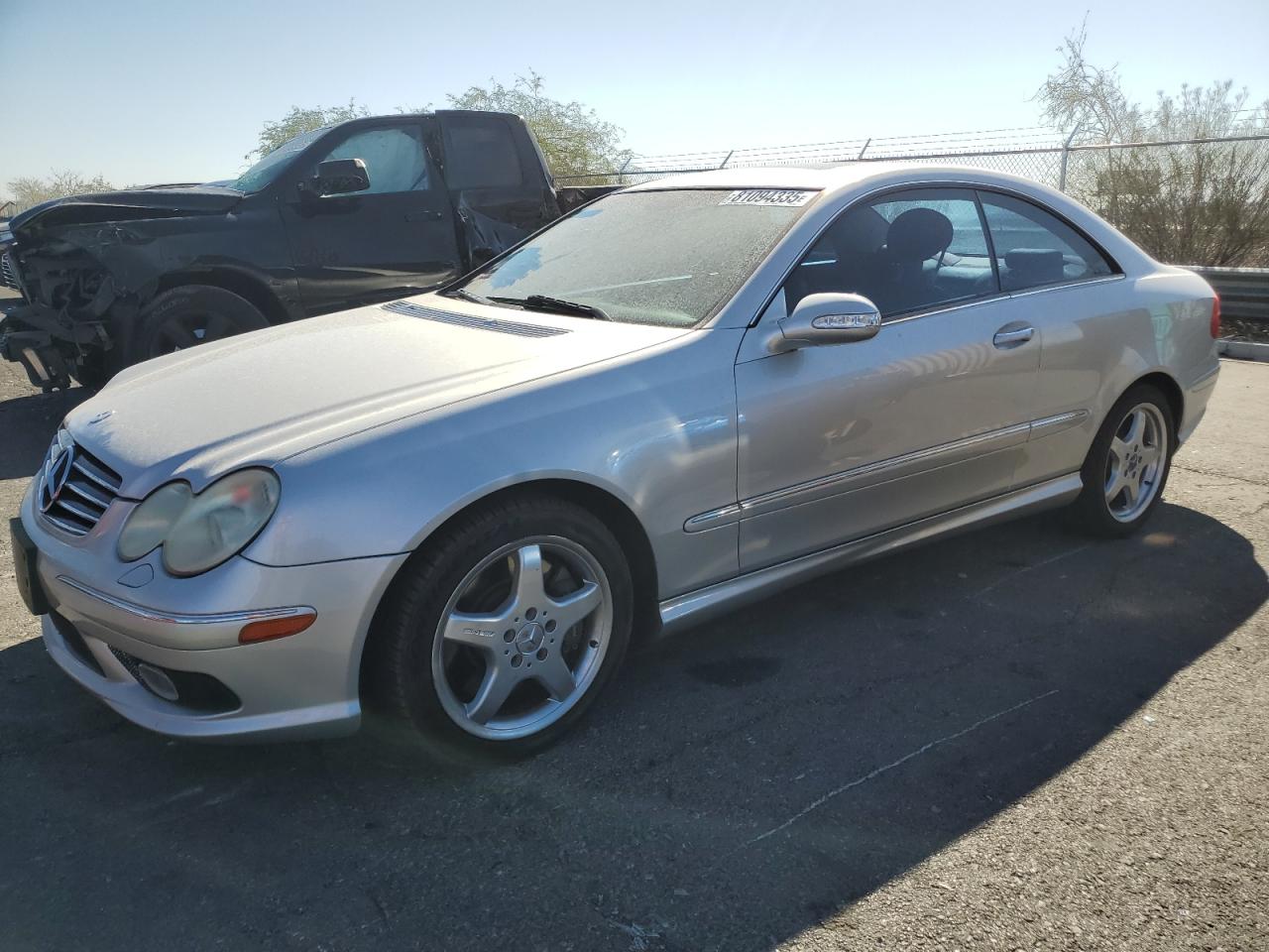 2003 Mercedes-benz Clk 500 Серебряный vin: WDBTJ75J23F058261