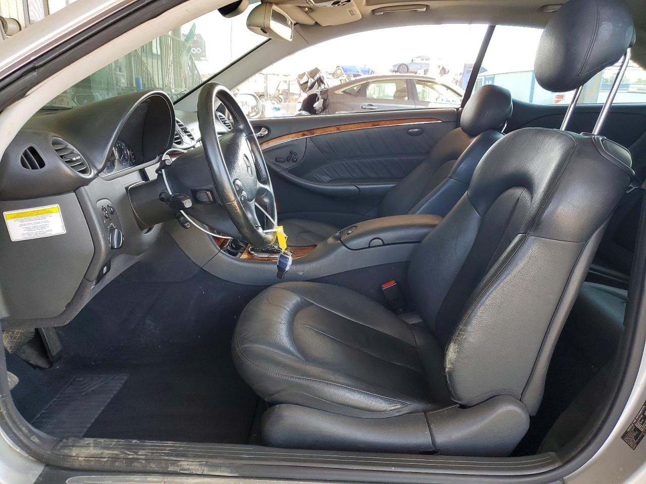 2005 Mercedes-benz Clk 500 Silver vin: WDBTJ75J25F129168