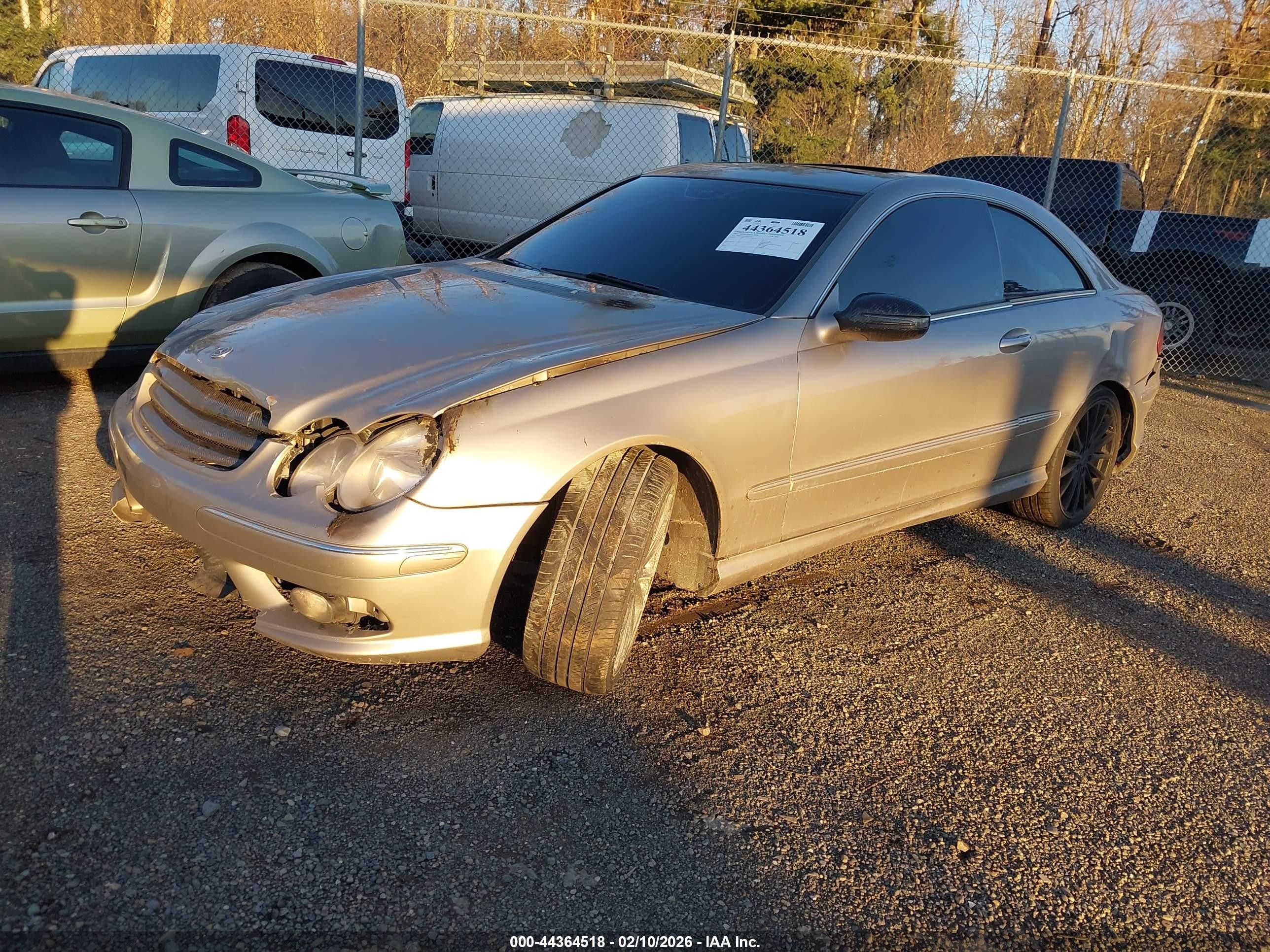 2003 Mercedes-benz Clk 500   Champagne vin: WDBTJ75J33F013636