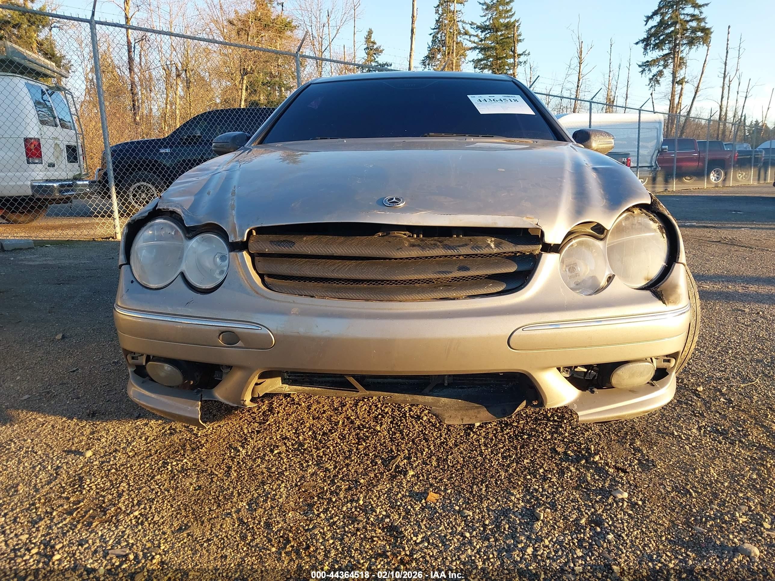 2003 Mercedes-benz Clk 500   Champagne vin: WDBTJ75J33F013636