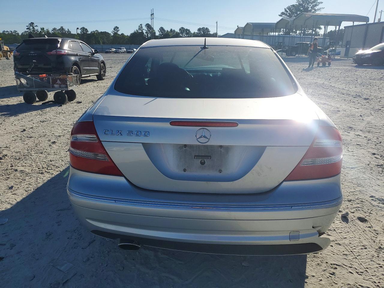 2003 Mercedes-benz Clk 500 Серебряный vin: WDBTJ75J33F058804