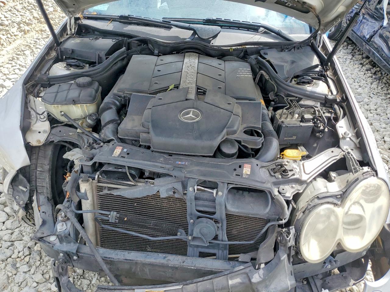 2003 Mercedes-benz Clk 500 Серебряный vin: WDBTJ75J33F058804