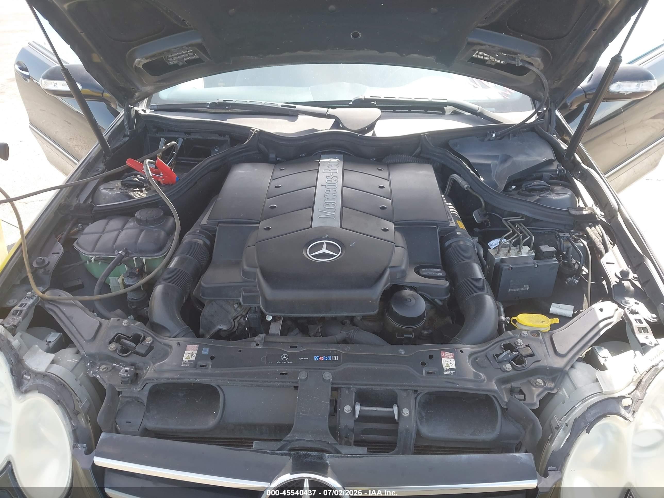 2003 Mercedes-benz Clk 500   Black vin: WDBTJ75J43F018571