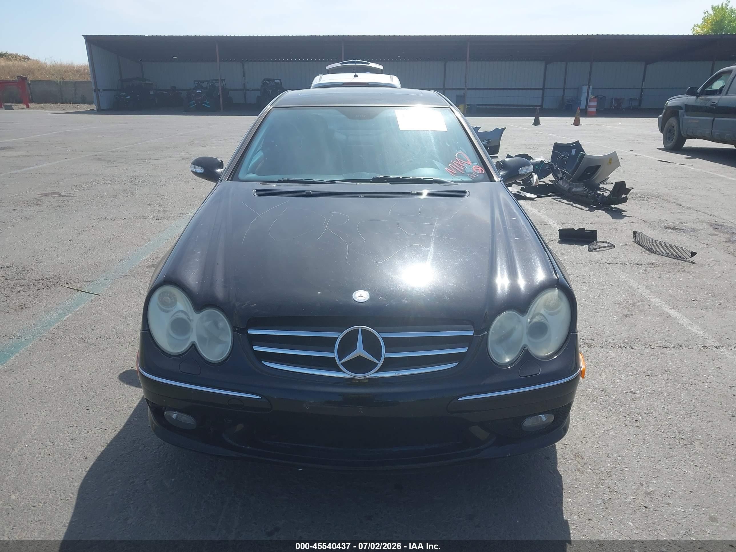 2003 Mercedes-benz Clk 500   Black vin: WDBTJ75J43F018571