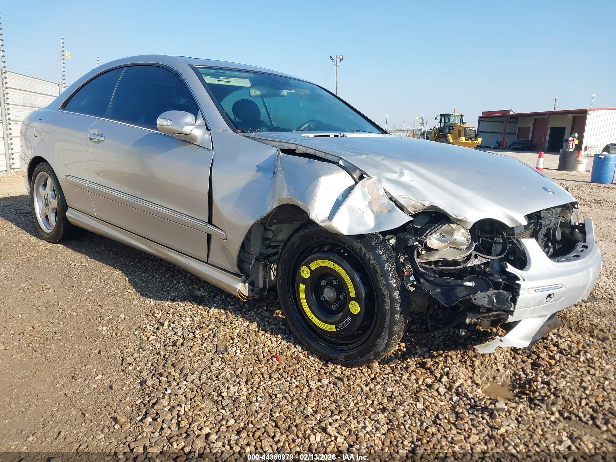2003 Mercedes-benz Clk 500   Silver vin: WDBTJ75J43F041722