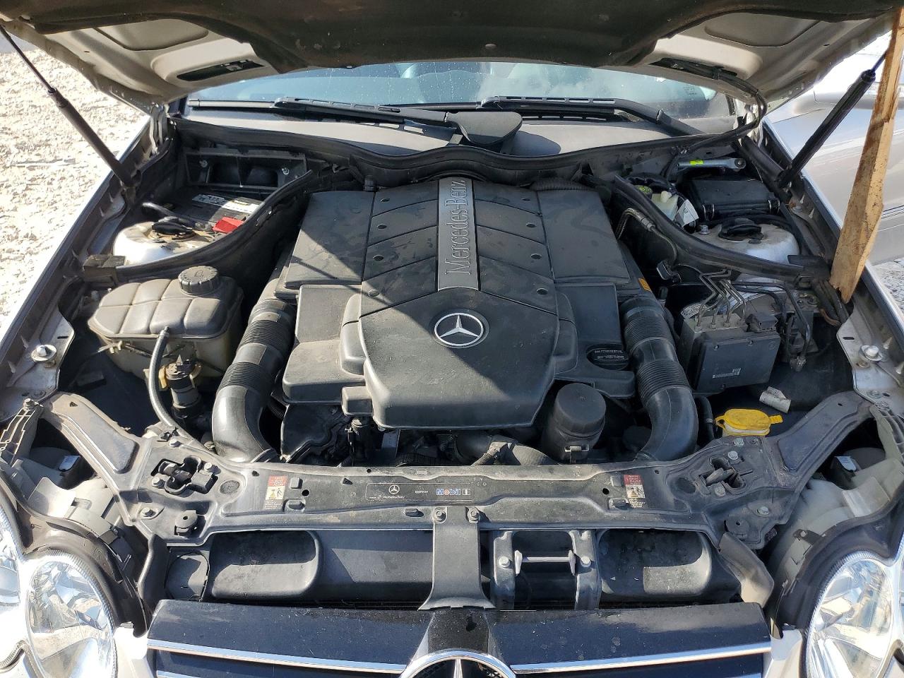 2003 Mercedes-benz Clk 500 Silver vin: WDBTJ75J63F051636
