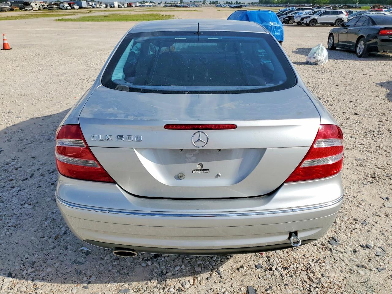 2003 Mercedes-benz Clk 500 Silver vin: WDBTJ75J63F051636