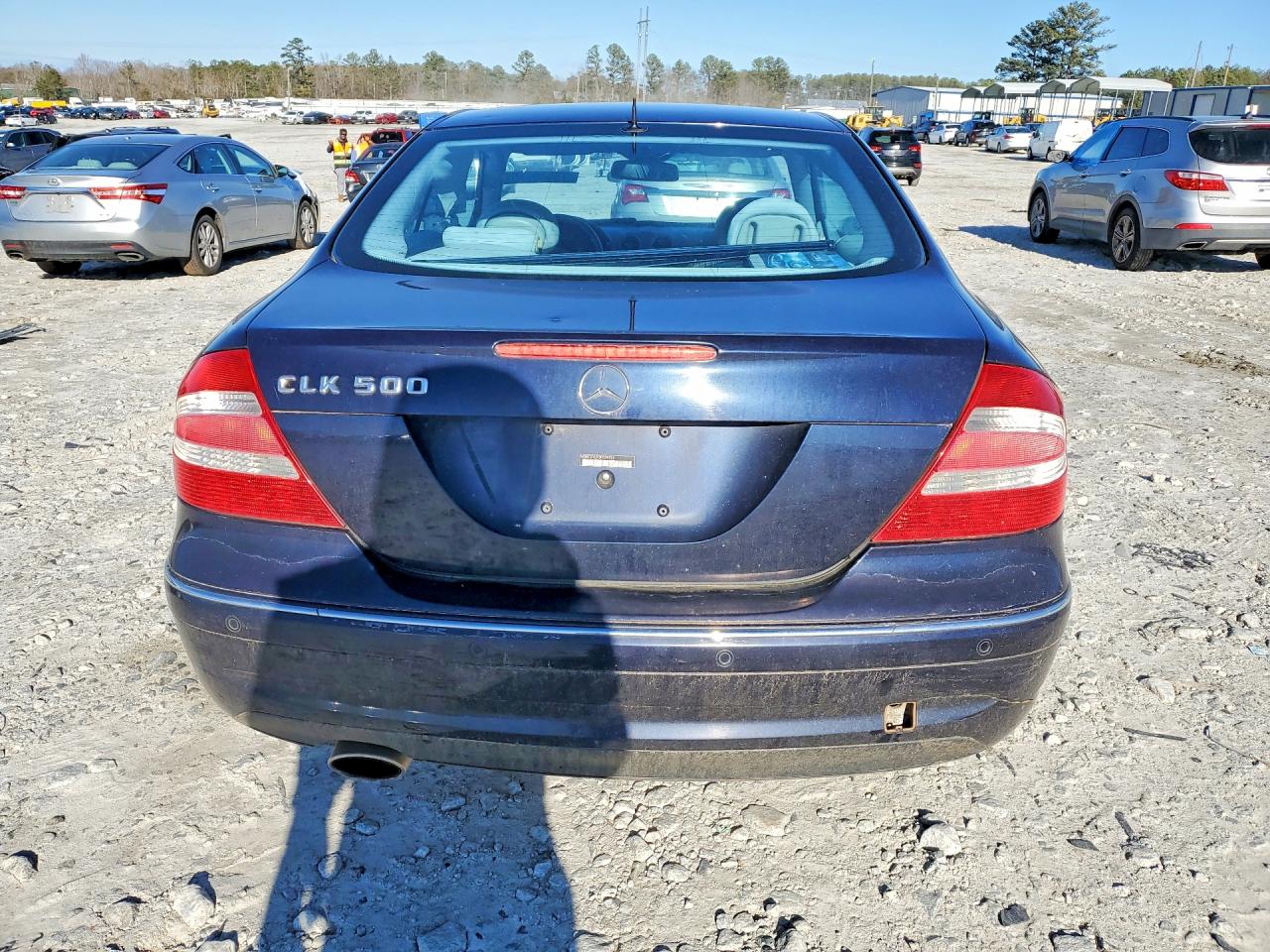 2003 Mercedes-benz Clk 500 Blue vin: WDBTJ75J73F029726