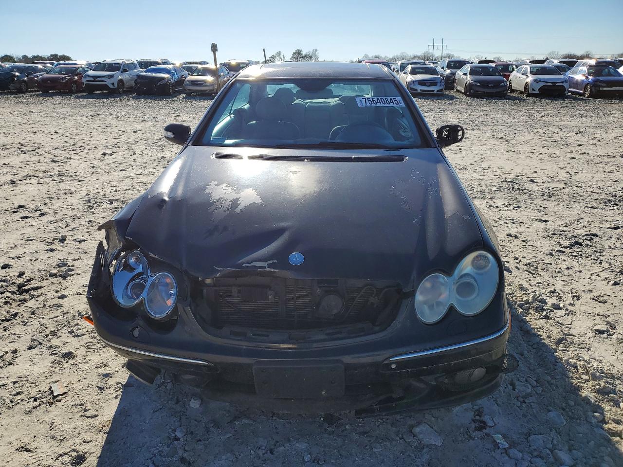 2003 Mercedes-benz Clk 500 Blue vin: WDBTJ75J73F029726