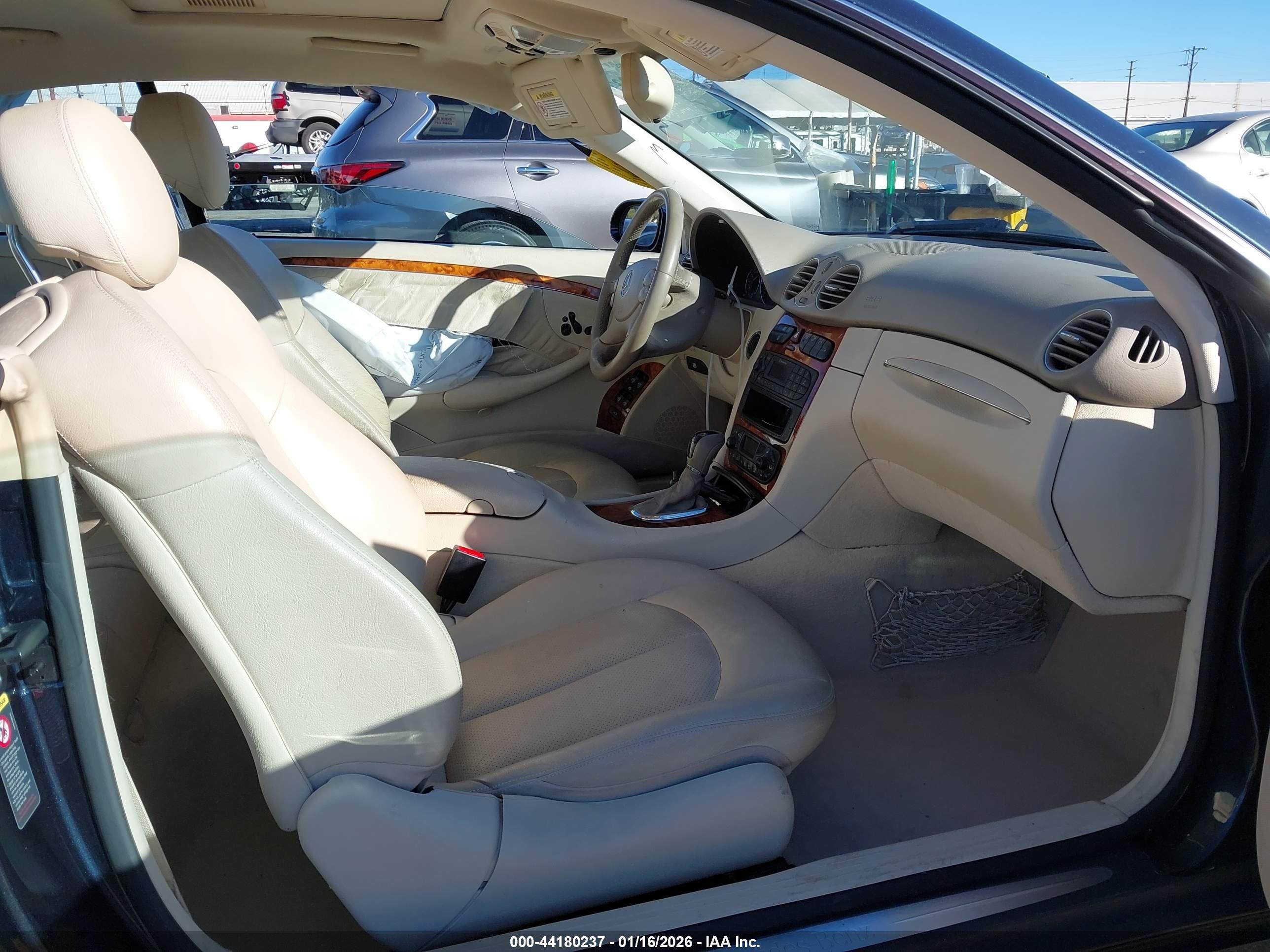 2003 Mercedes-benz Clk 500   Black vin: WDBTJ75J83F059558