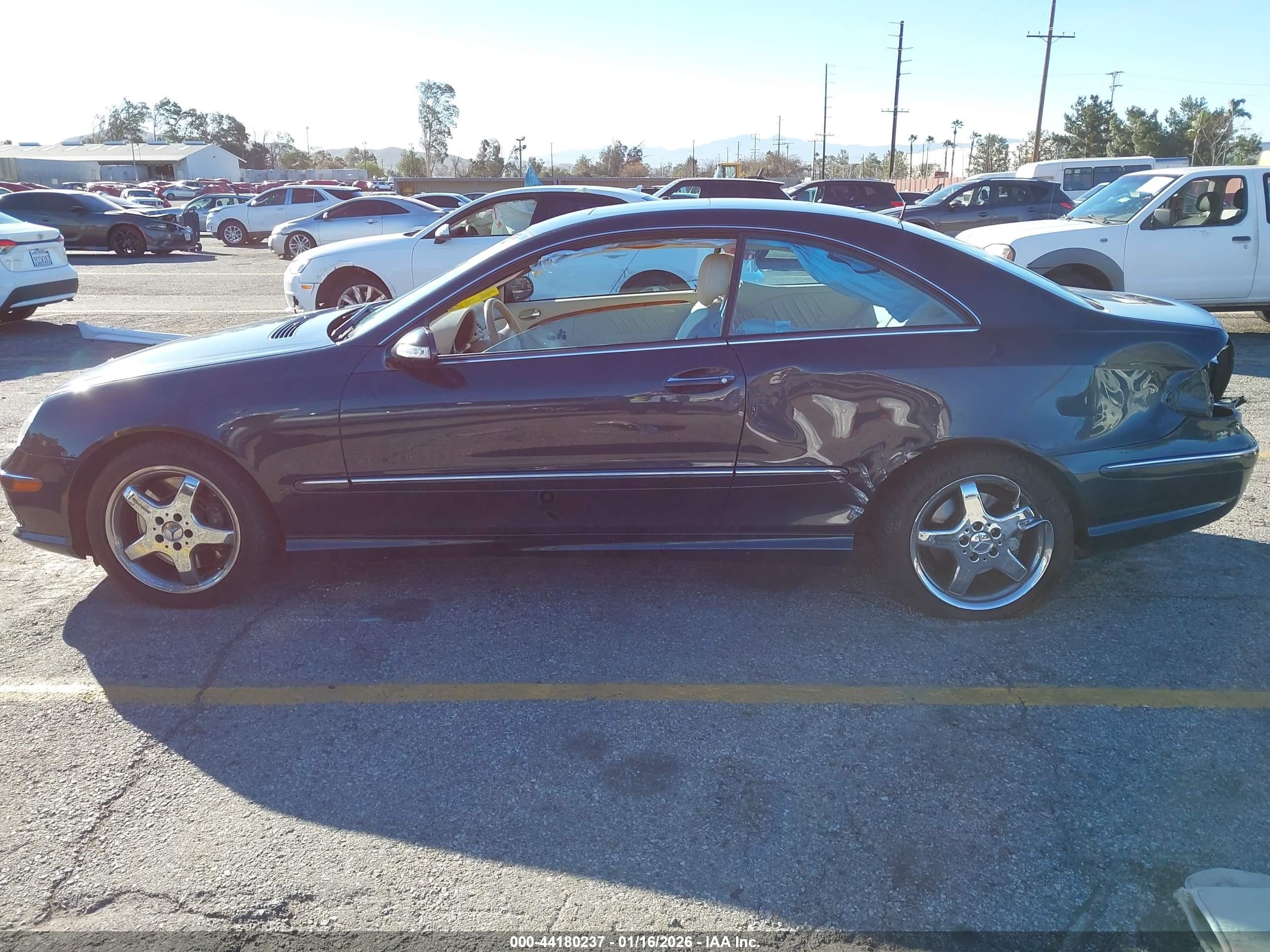 2003 Mercedes-benz Clk 500   Black vin: WDBTJ75J83F059558