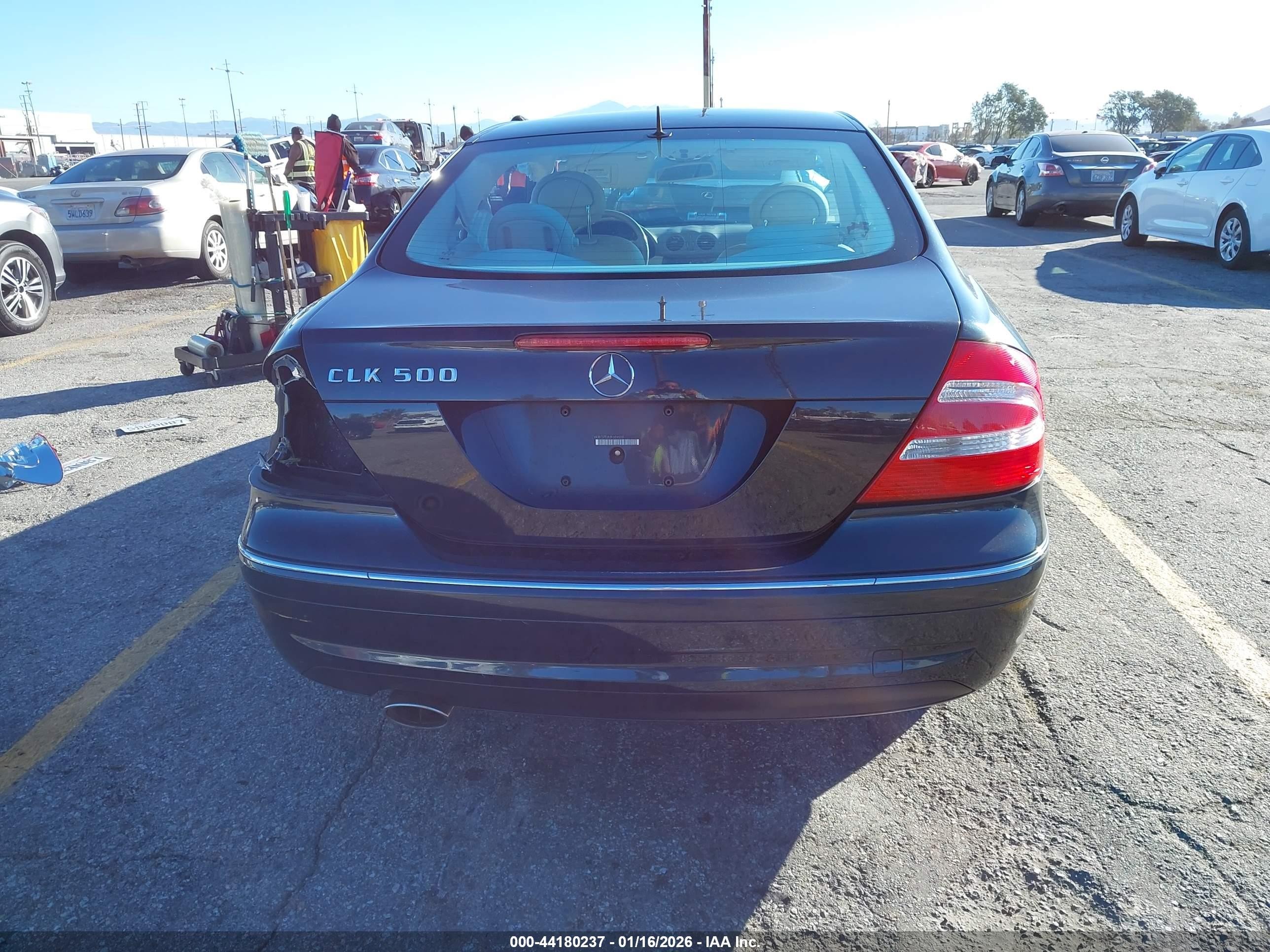 2003 Mercedes-benz Clk 500   Black vin: WDBTJ75J83F059558