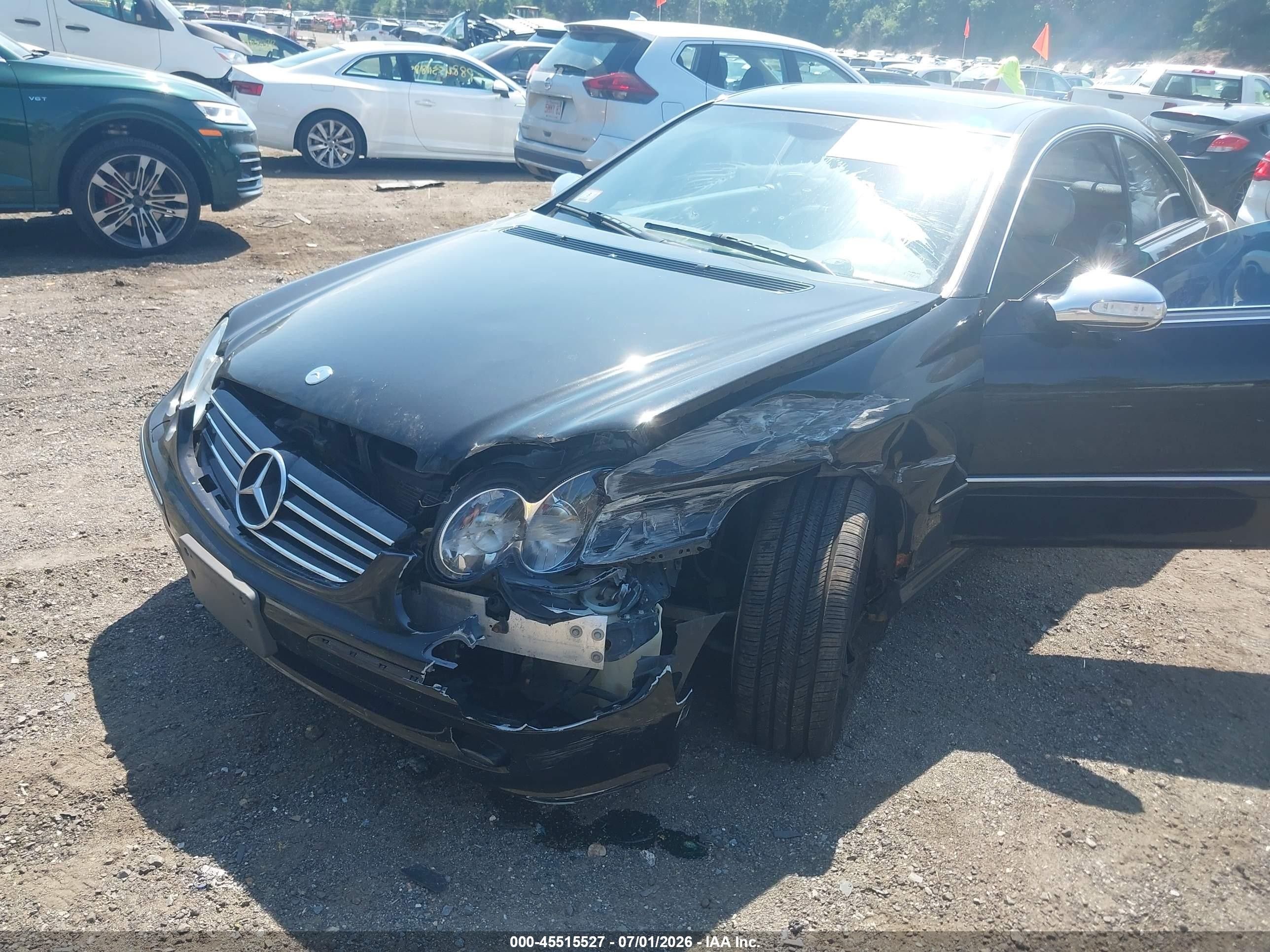 2004 Mercedes-benz Clk 500   Black vin: WDBTJ75J84F103236