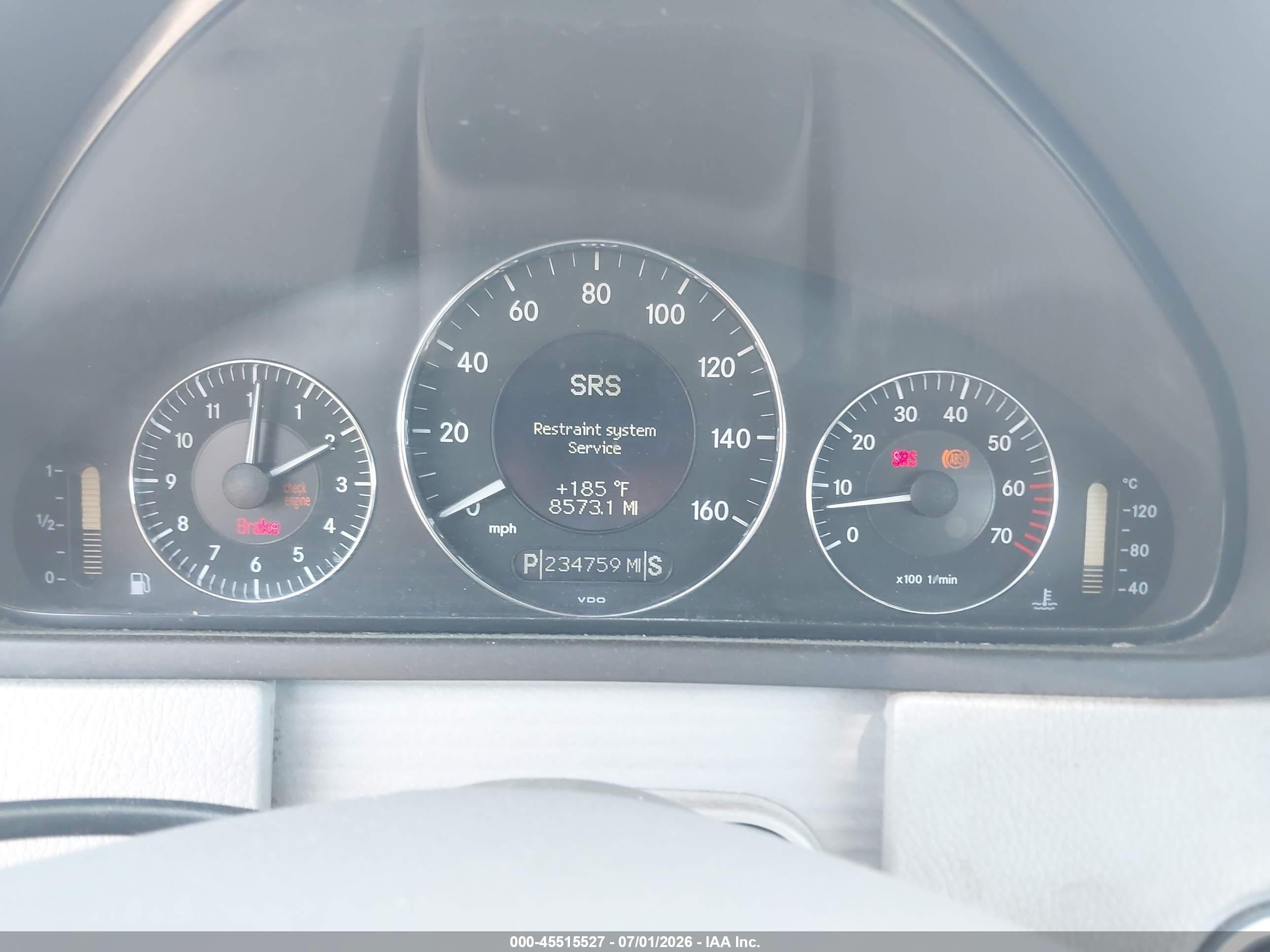 2004 Mercedes-benz Clk 500   Black vin: WDBTJ75J84F103236