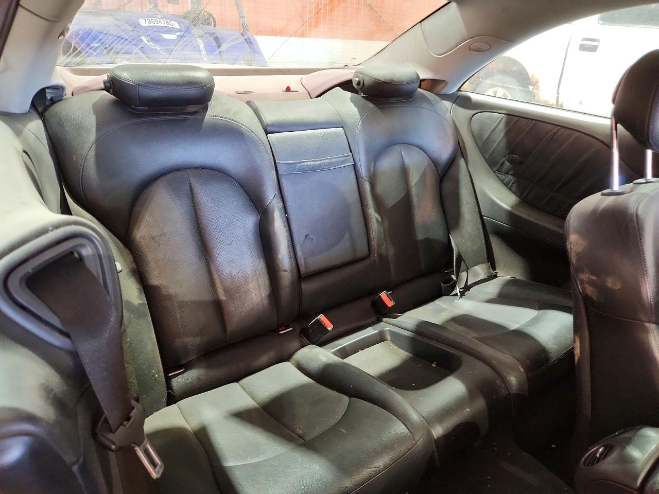 2003 Mercedes-benz Clk 500 Silver vin: WDBTJ75J93F010238