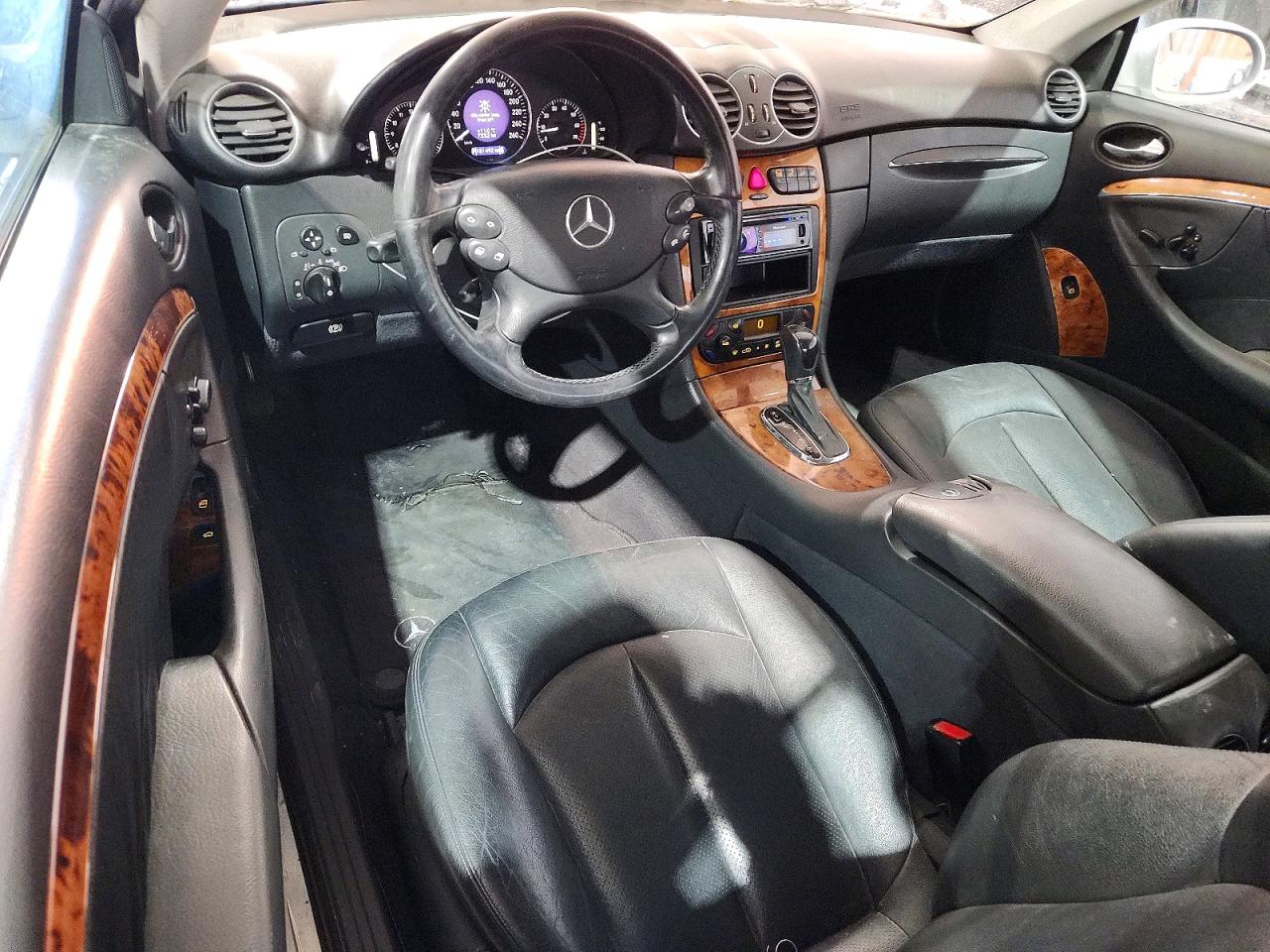2003 Mercedes-benz Clk 500 Silver vin: WDBTJ75J93F010238