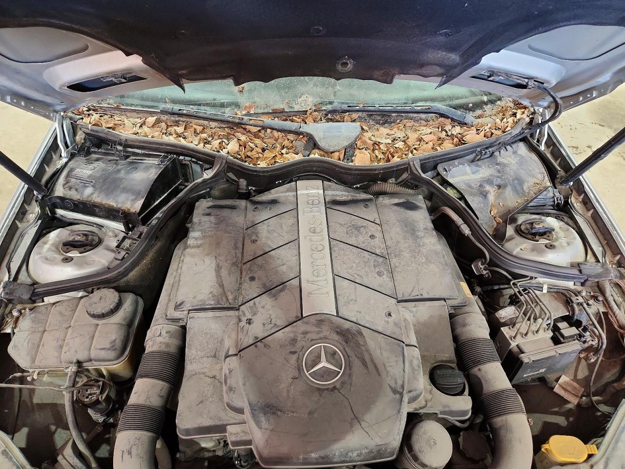 2003 Mercedes-benz Clk 500 Silver vin: WDBTJ75J93F010238