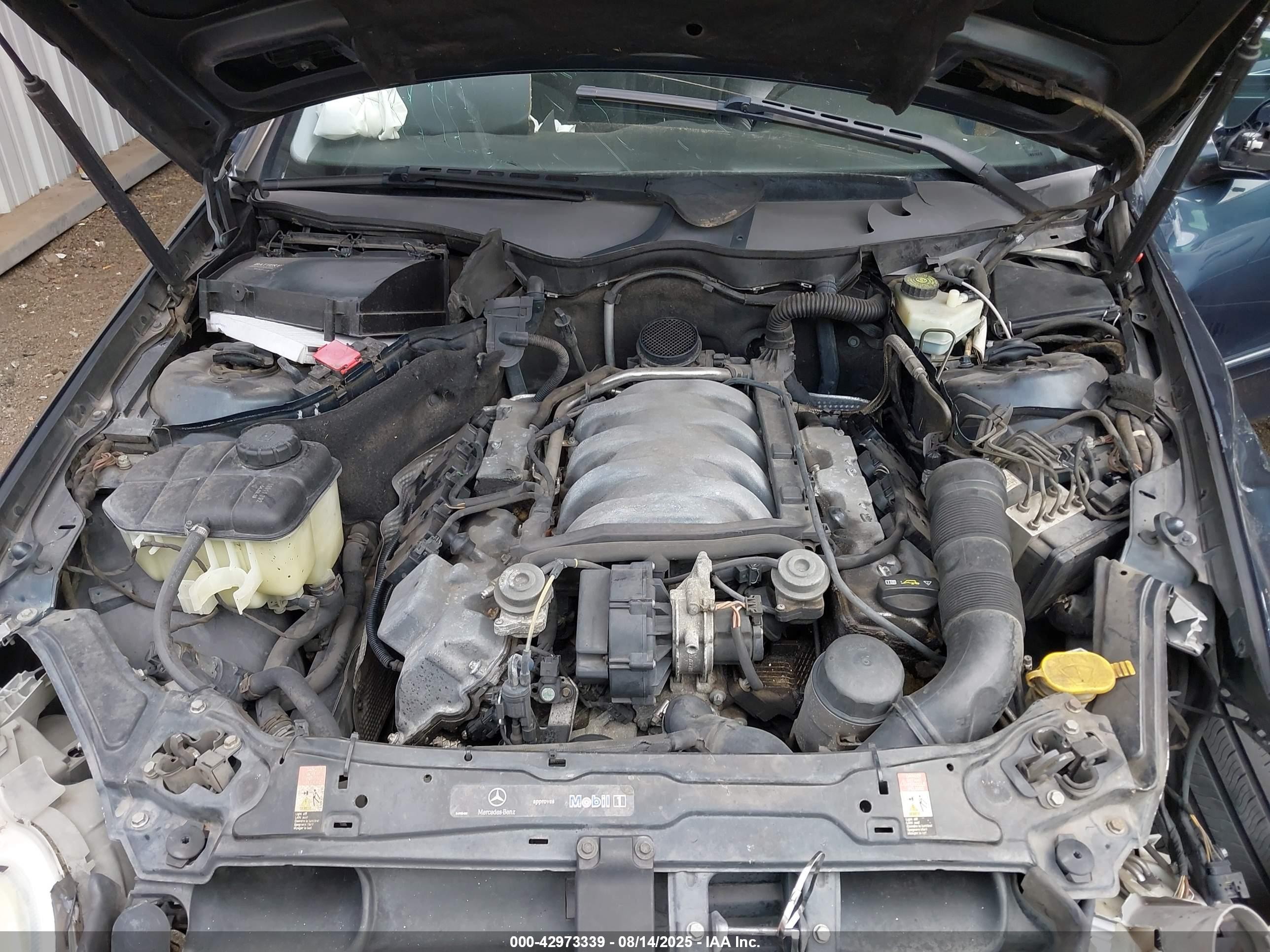 2003 Mercedes-benz Clk 500   Blue vin: WDBTJ75J93F052568