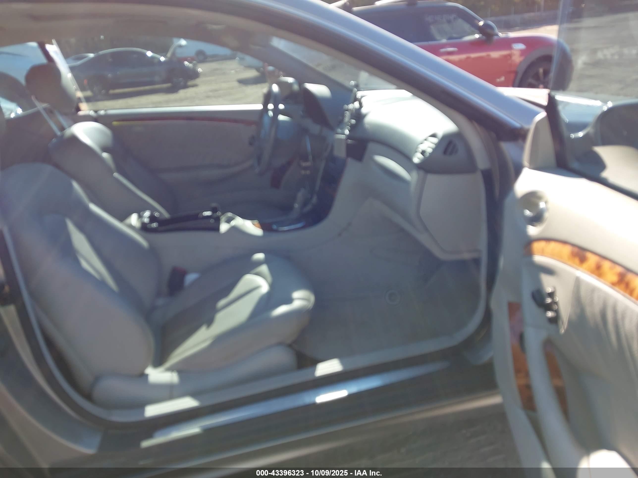 2003 Mercedes-benz Clk 500 Silver vin: WDBTJ75JX3F057844