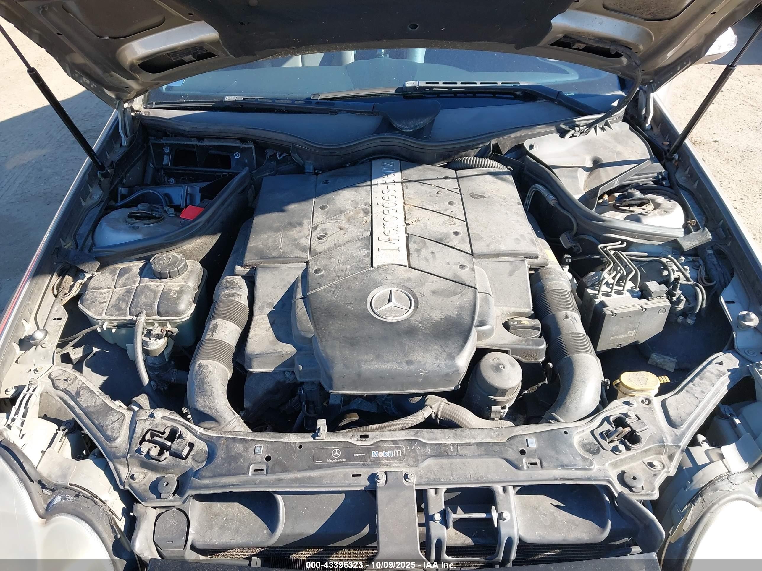 2003 Mercedes-benz Clk 500 Silver vin: WDBTJ75JX3F057844