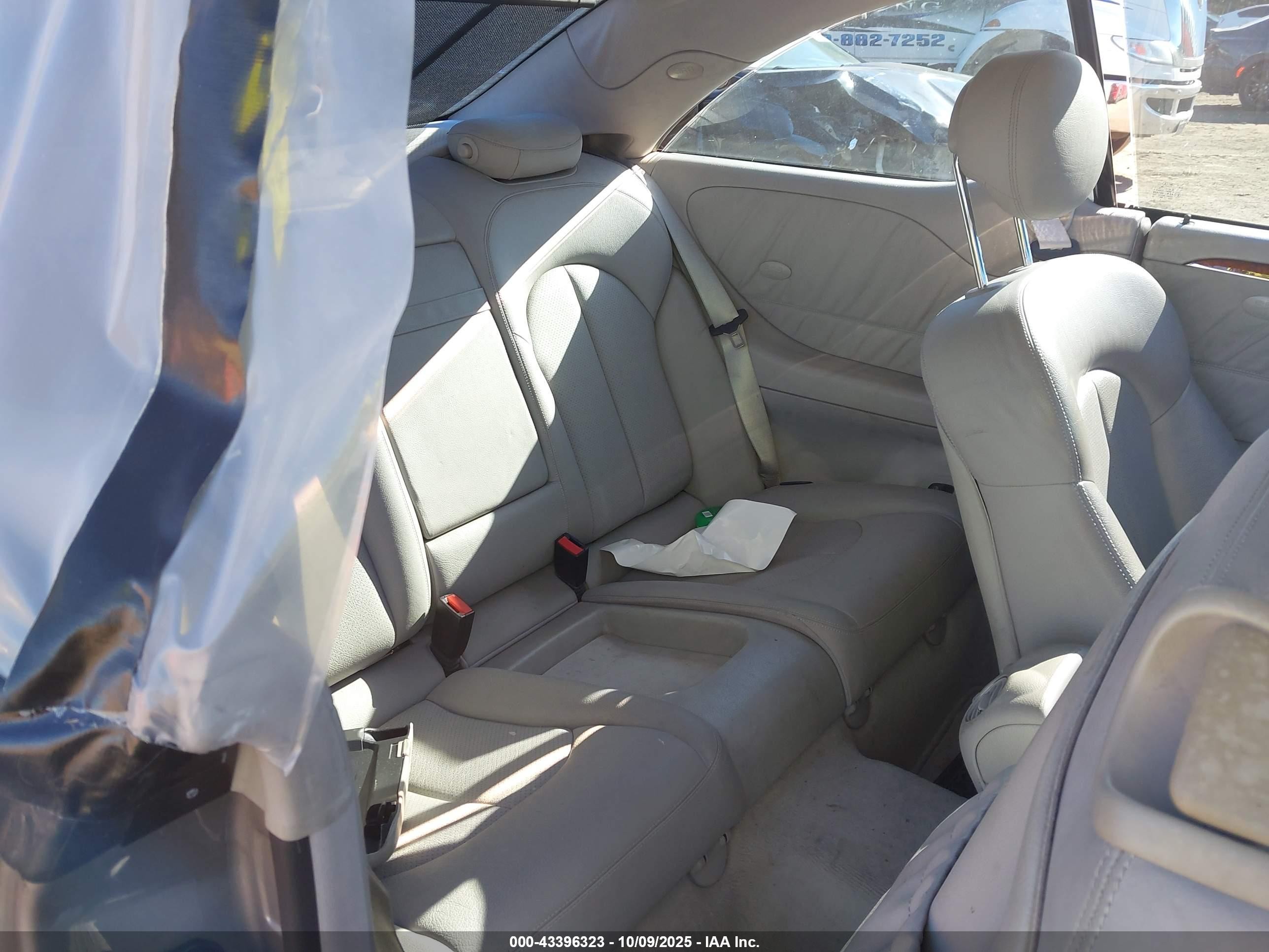 2003 Mercedes-benz Clk 500 Silver vin: WDBTJ75JX3F057844