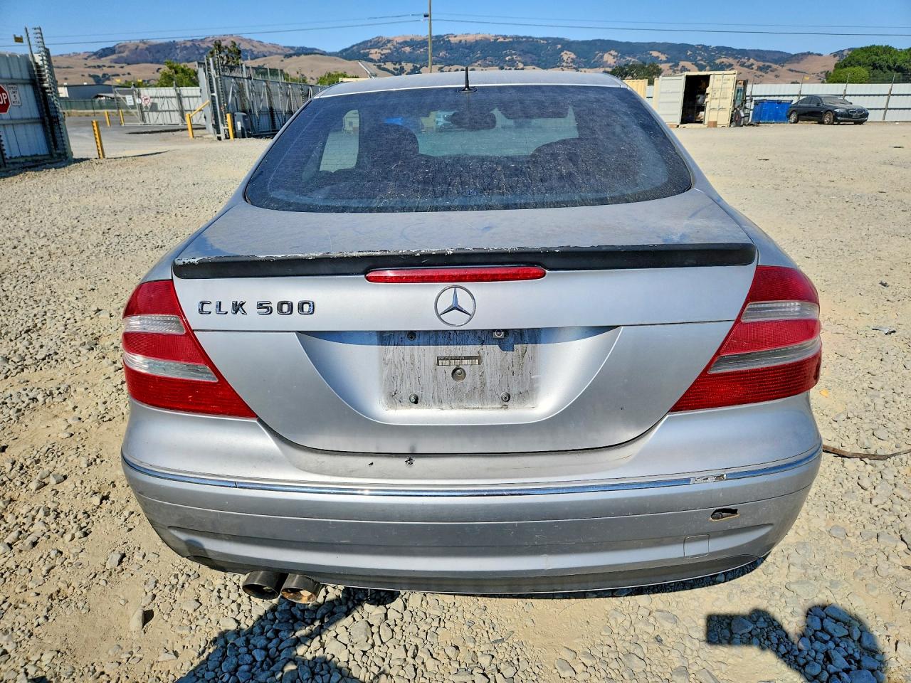 2005 Mercedes-benz Clk 500 Silver vin: WDBTJ75JX5F133694