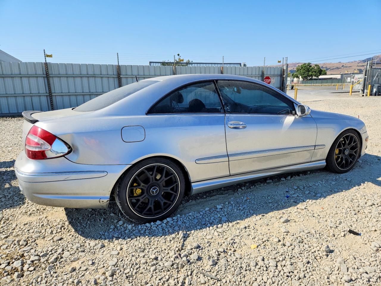 2005 Mercedes-benz Clk 500 Silver vin: WDBTJ75JX5F133694