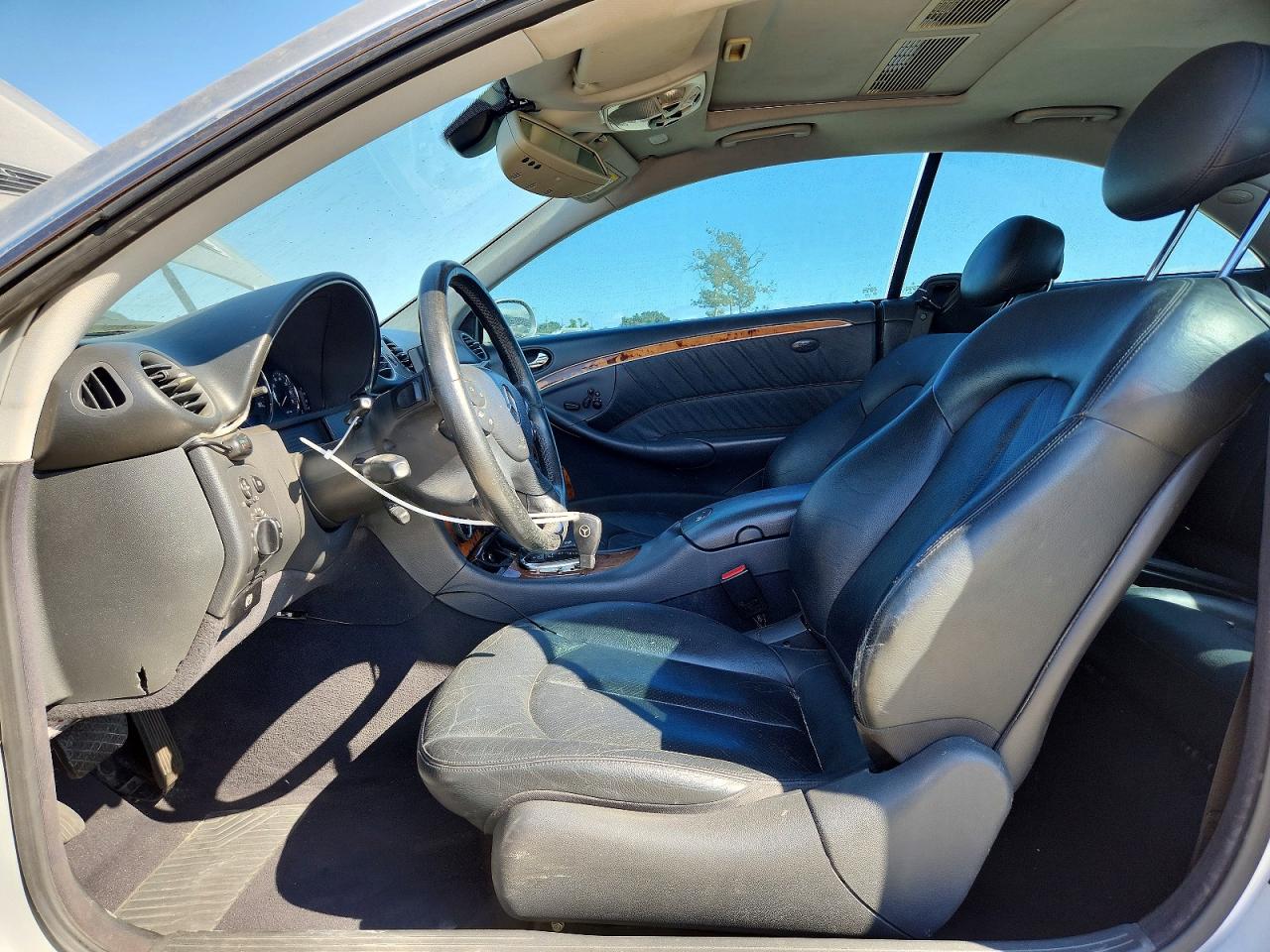 2005 Mercedes-benz Clk 500 Silver vin: WDBTJ75JX5F133694