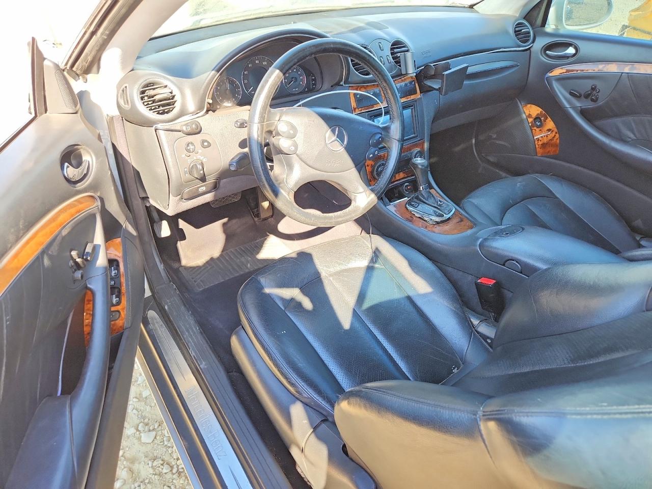 2005 Mercedes-benz Clk 500 Silver vin: WDBTJ75JX5F133694