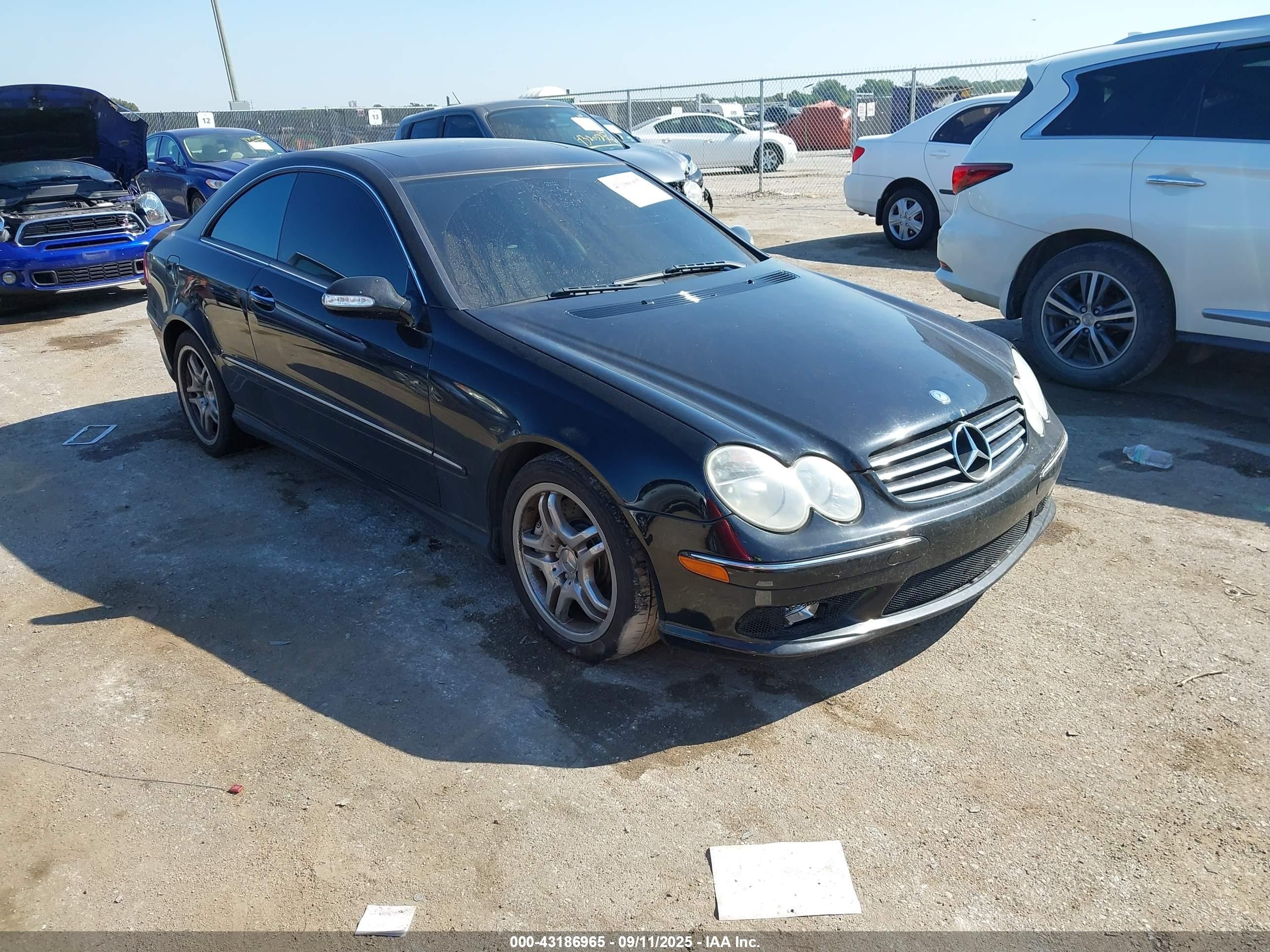 2003 Mercedes-benz Clk 55 Amg   Черный vin: WDBTJ76H83F035496