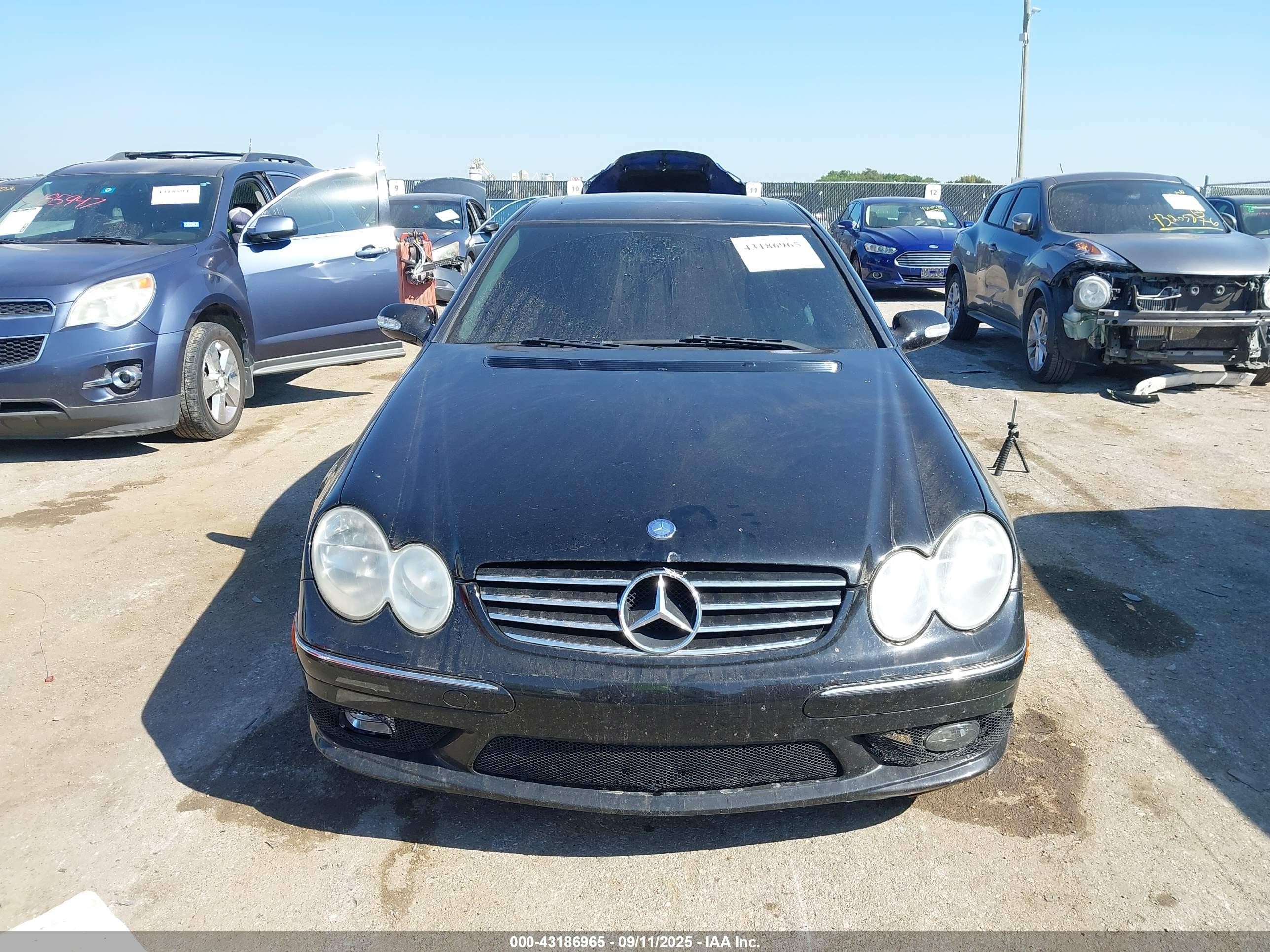 2003 Mercedes-benz Clk 55 Amg   Черный vin: WDBTJ76H83F035496
