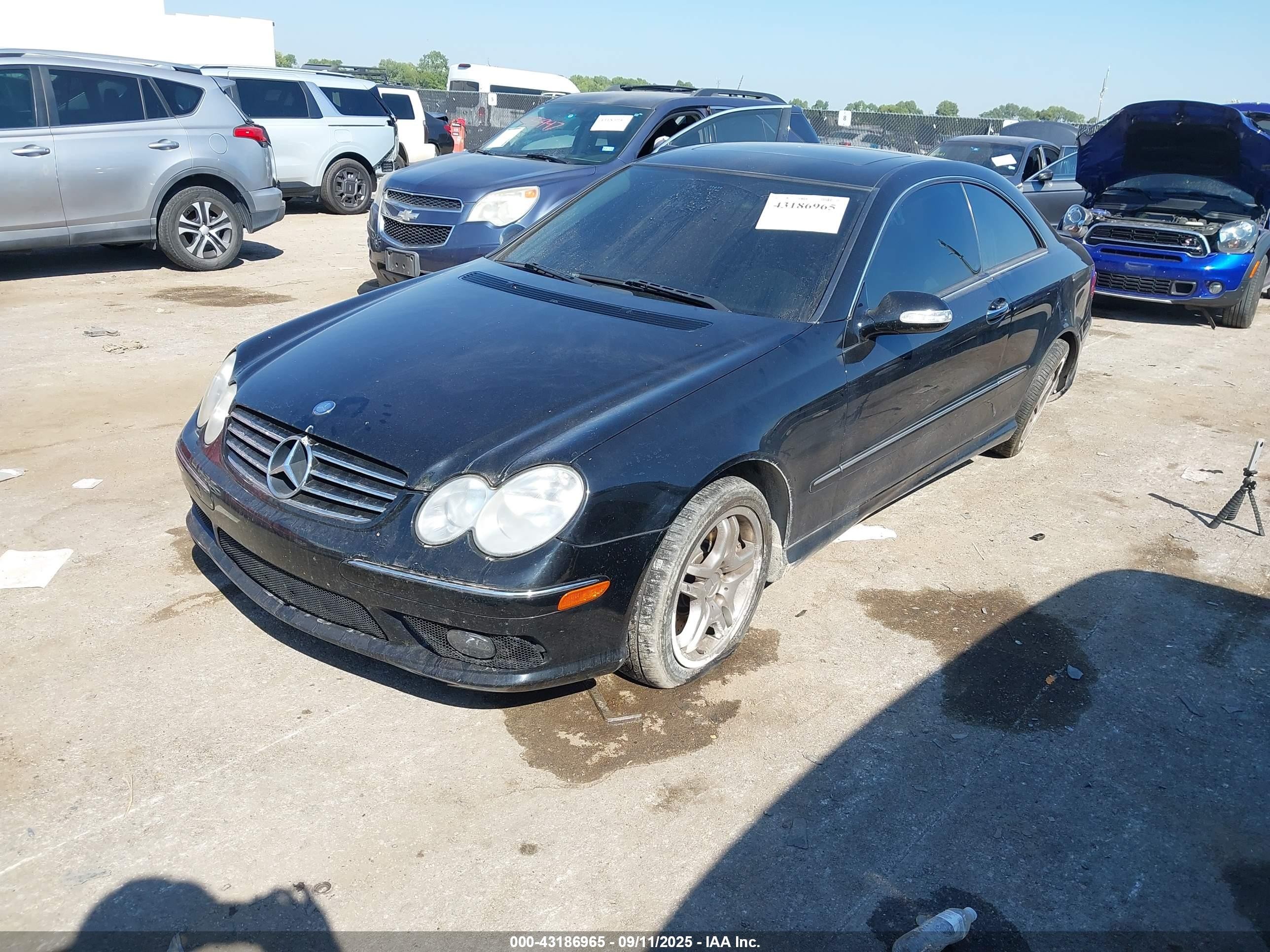 2003 Mercedes-benz Clk 55 Amg   Черный vin: WDBTJ76H83F035496