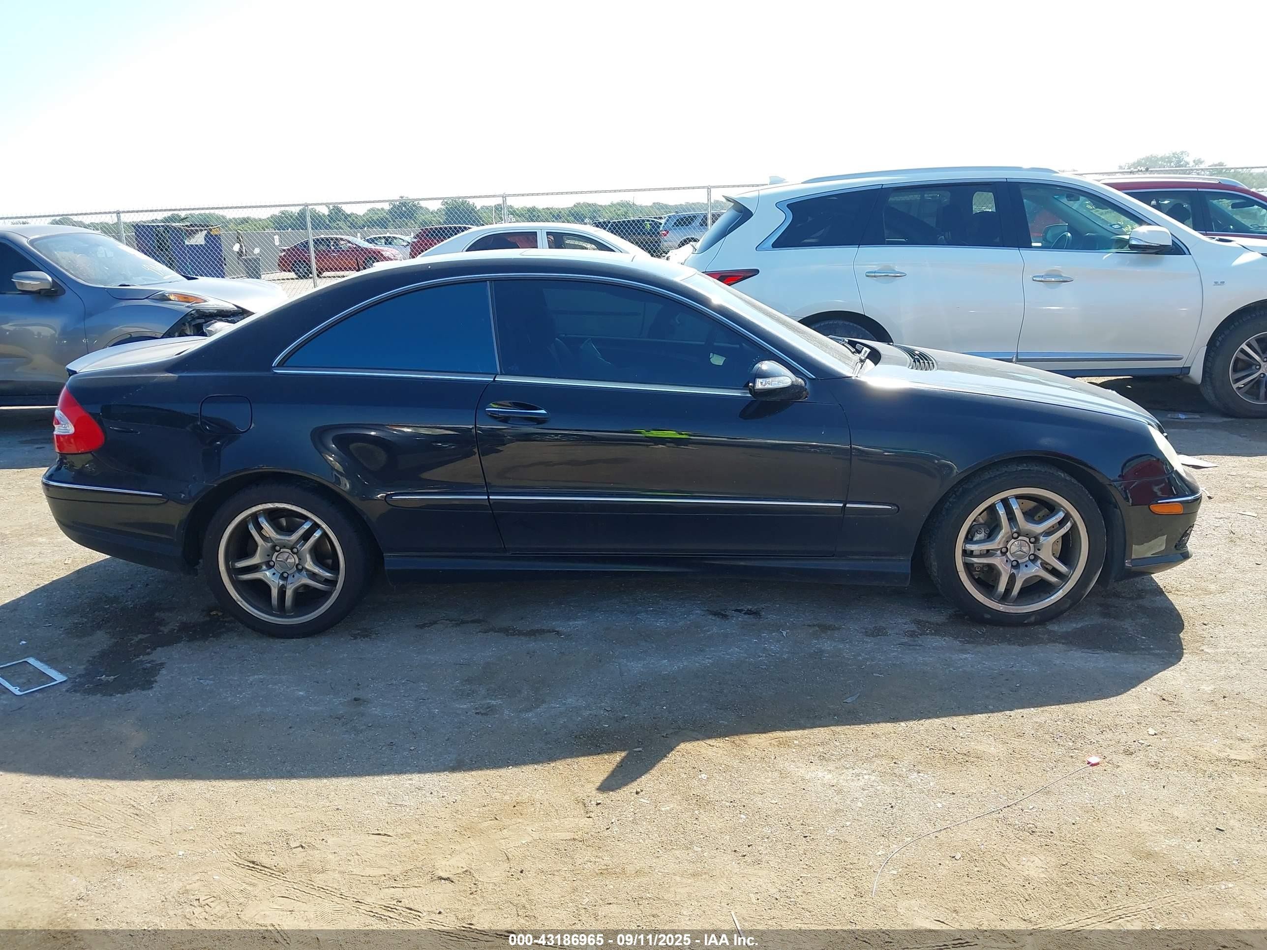 2003 Mercedes-benz Clk 55 Amg   Черный vin: WDBTJ76H83F035496