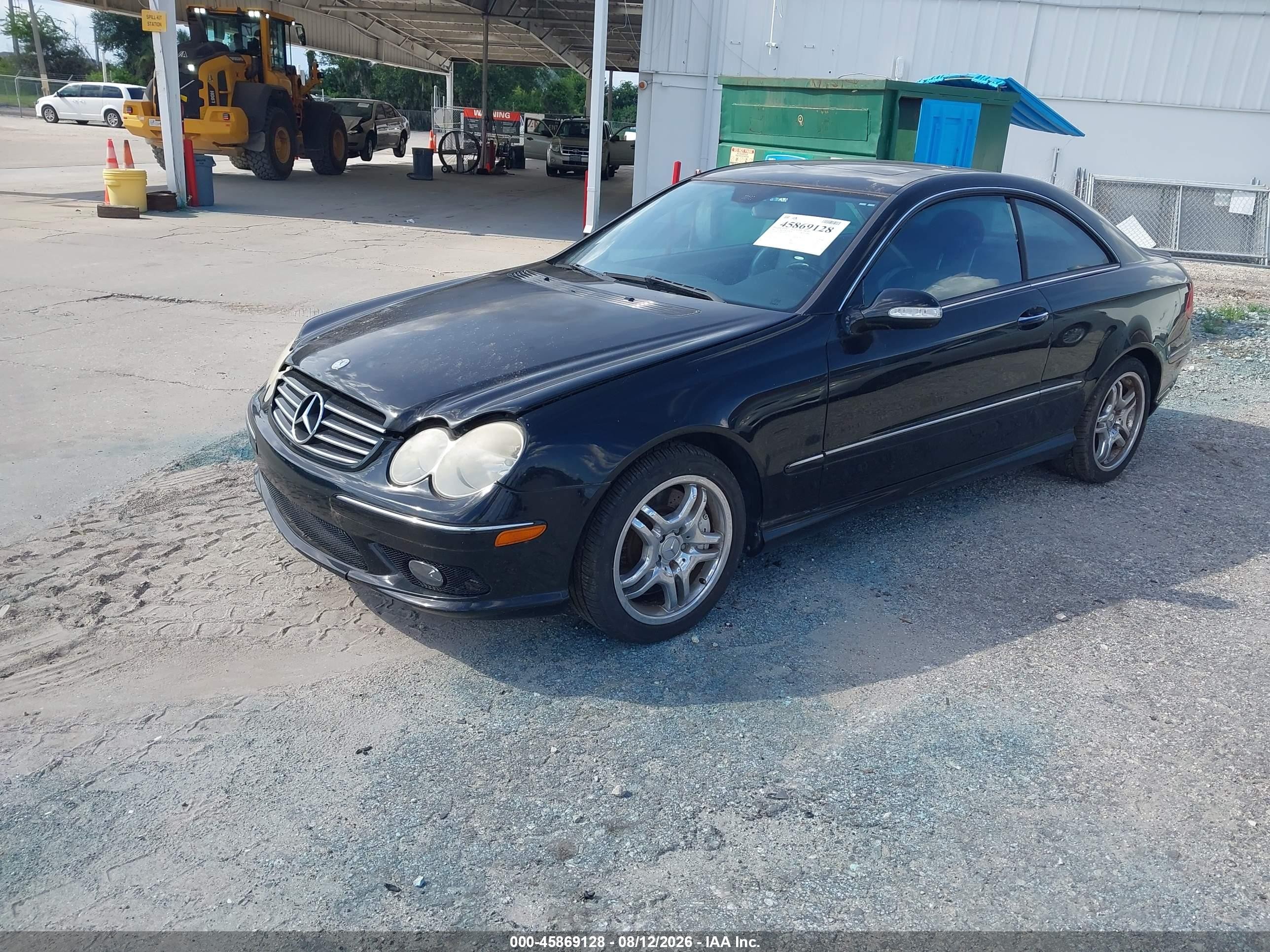 2003 Mercedes-benz Clk 55 Amg   Black vin: WDBTJ76H83F056543