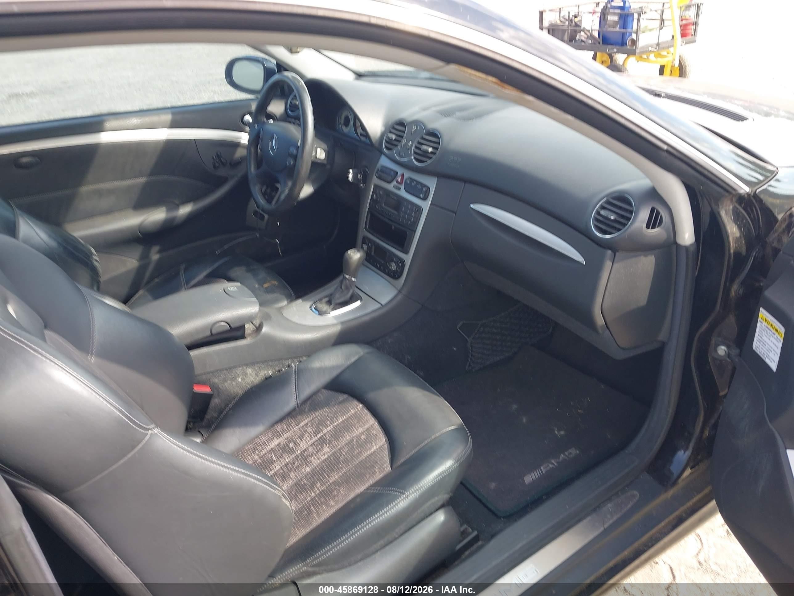 2003 Mercedes-benz Clk 55 Amg   Black vin: WDBTJ76H83F056543