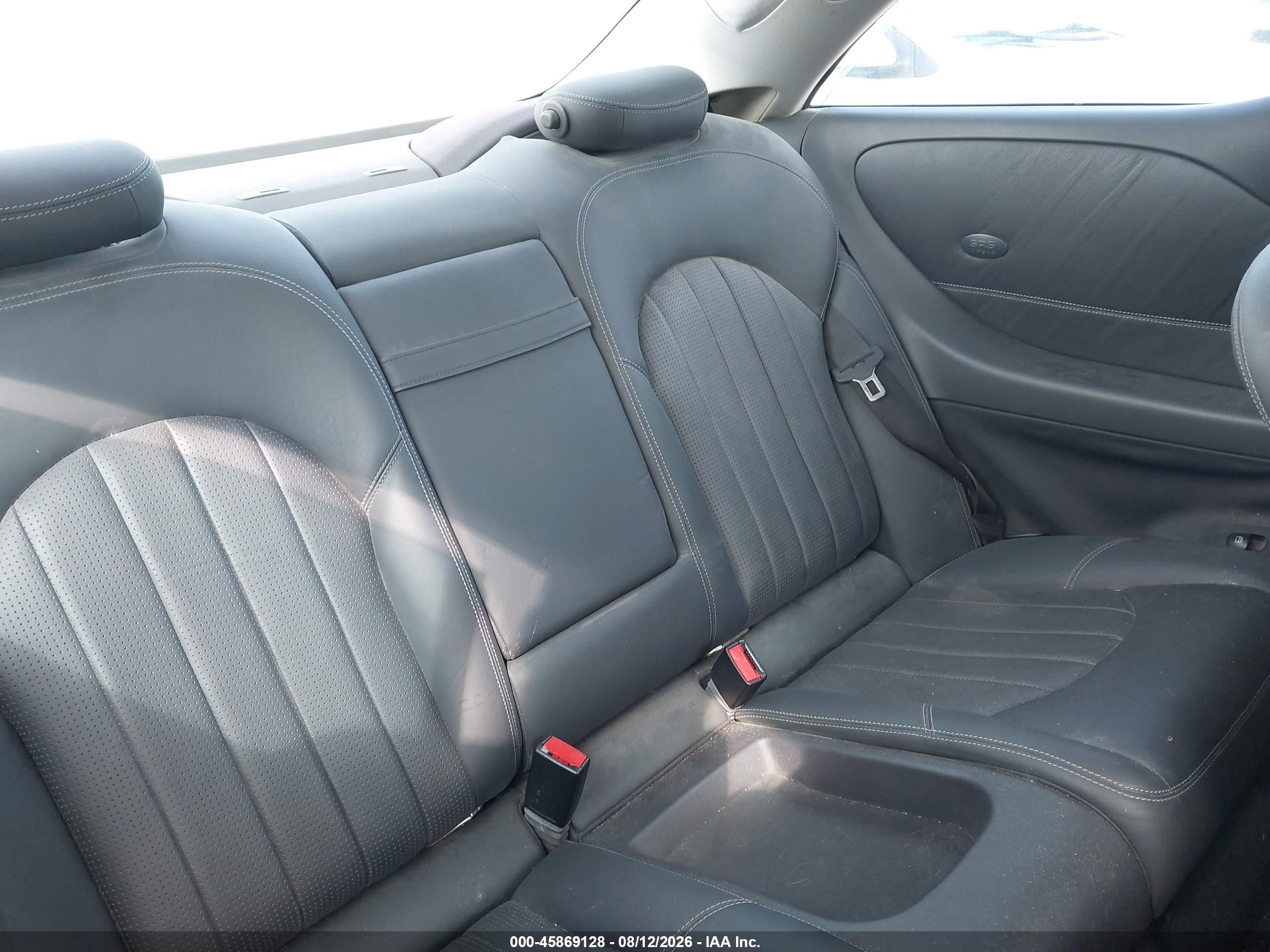 2003 Mercedes-benz Clk 55 Amg   Black vin: WDBTJ76H83F056543