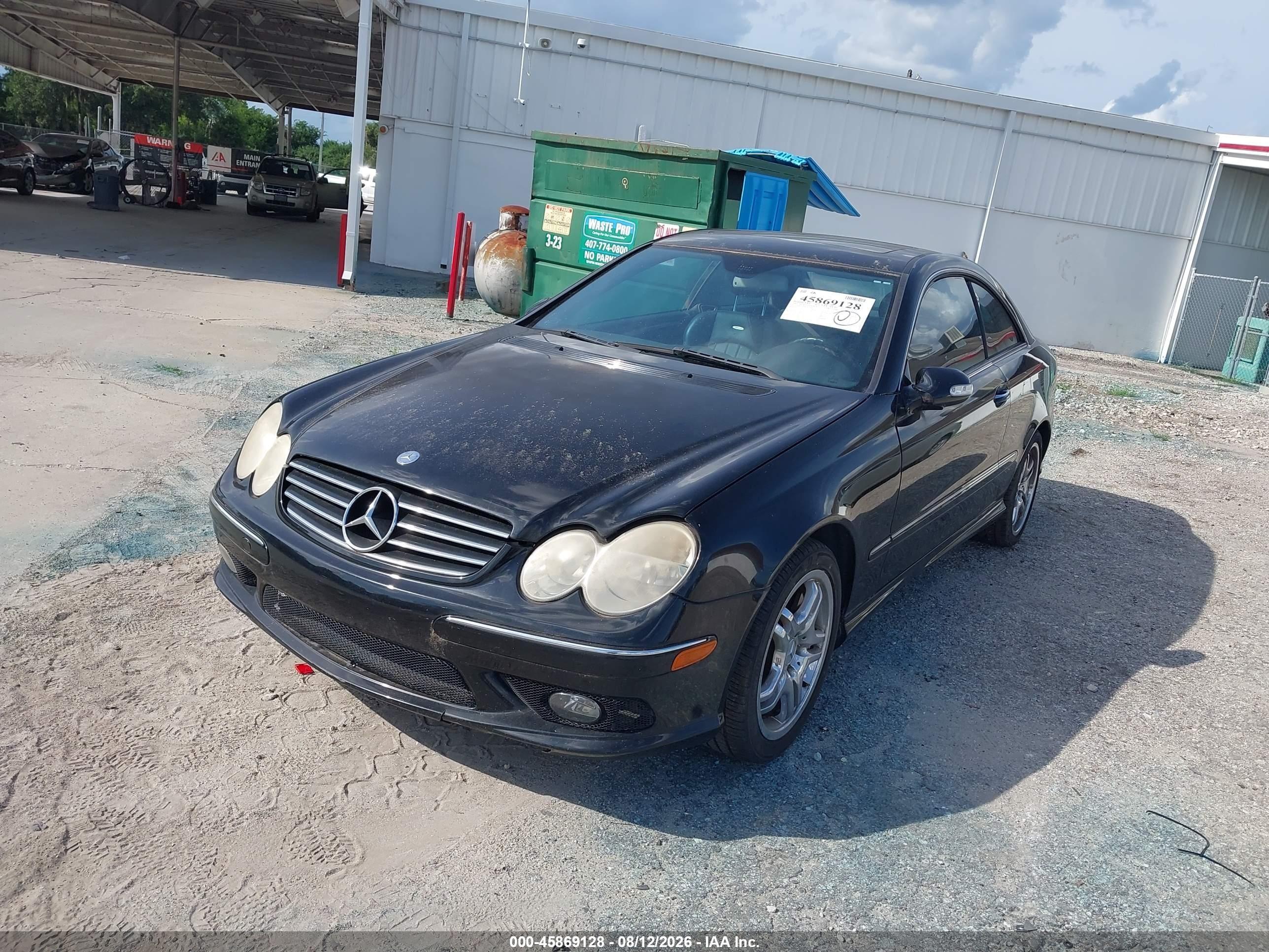 2003 Mercedes-benz Clk 55 Amg   Black vin: WDBTJ76H83F056543