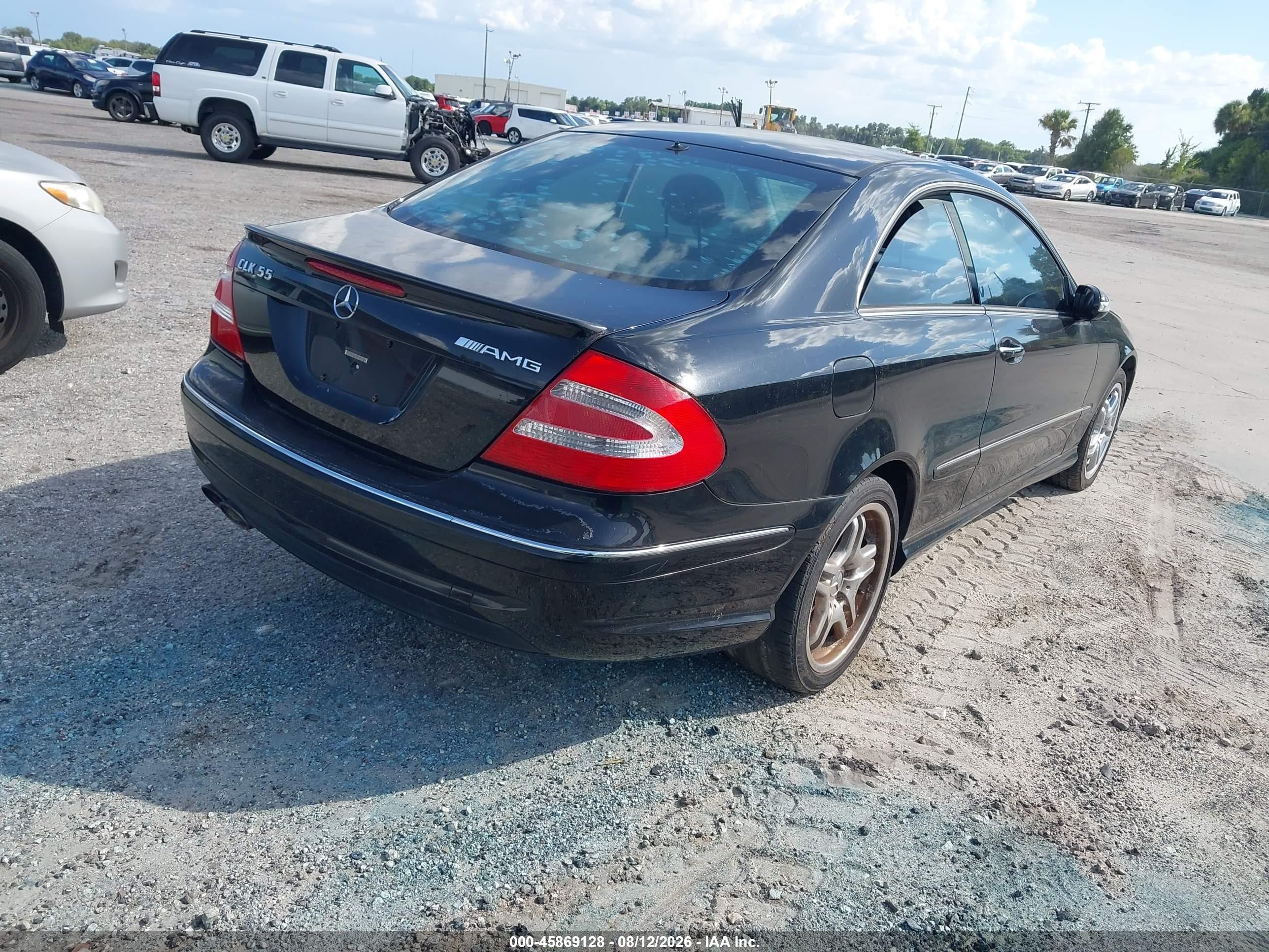 2003 Mercedes-benz Clk 55 Amg   Black vin: WDBTJ76H83F056543