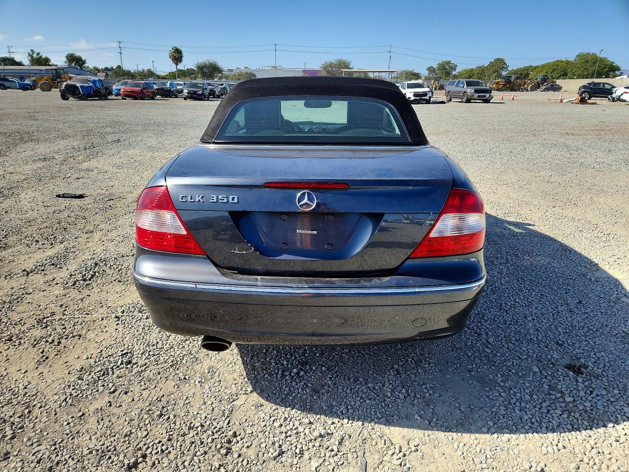 2008 Mercedes-benz Clk 350 Gray vin: WDBTK56F08T091389