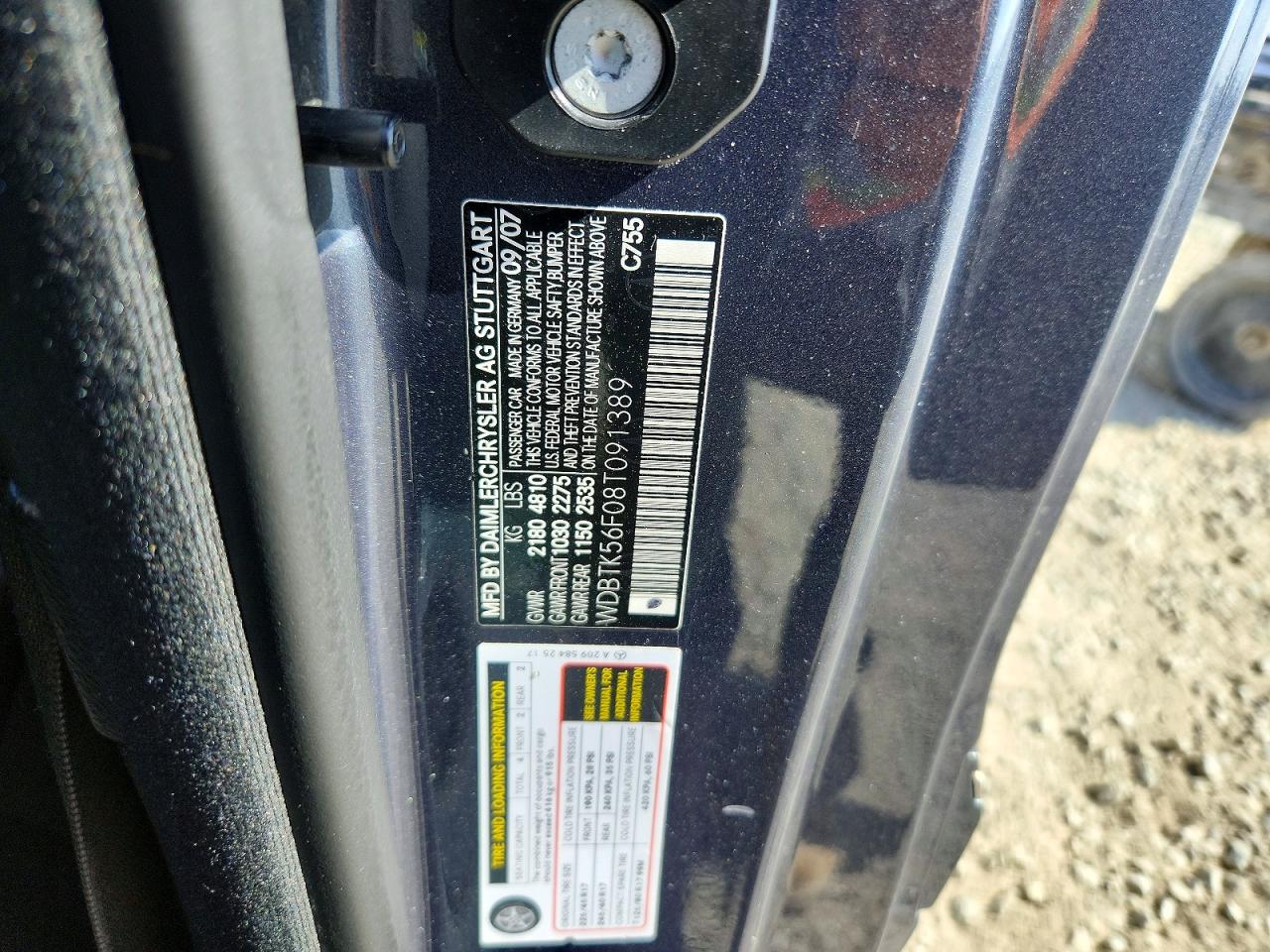 2008 Mercedes-benz Clk 350 Gray vin: WDBTK56F08T091389