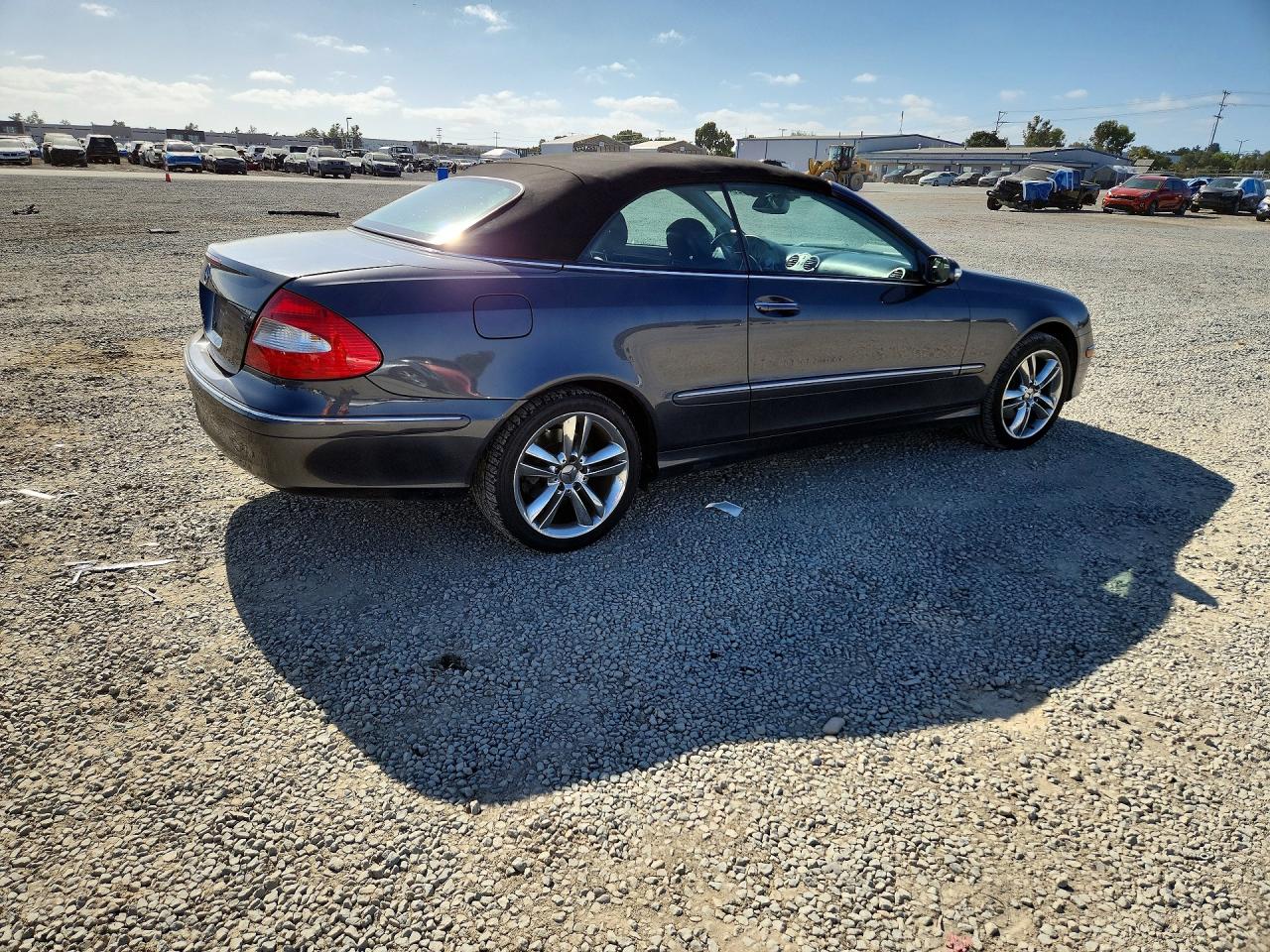 2008 Mercedes-benz Clk 350 Gray vin: WDBTK56F08T091389