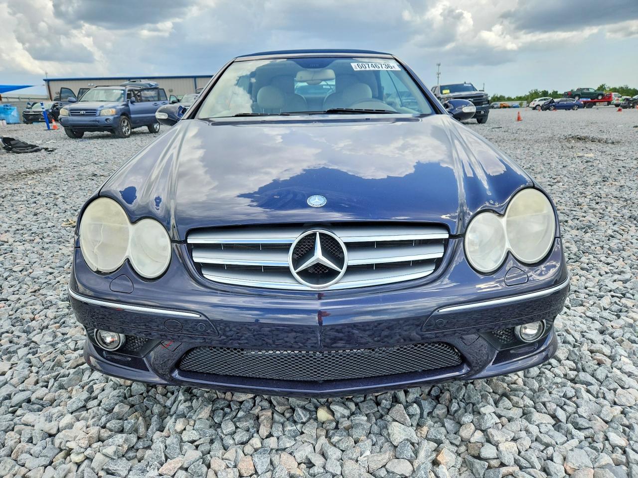 2009 Mercedes-benz Clk 350 Blue vin: WDBTK56F09T104997