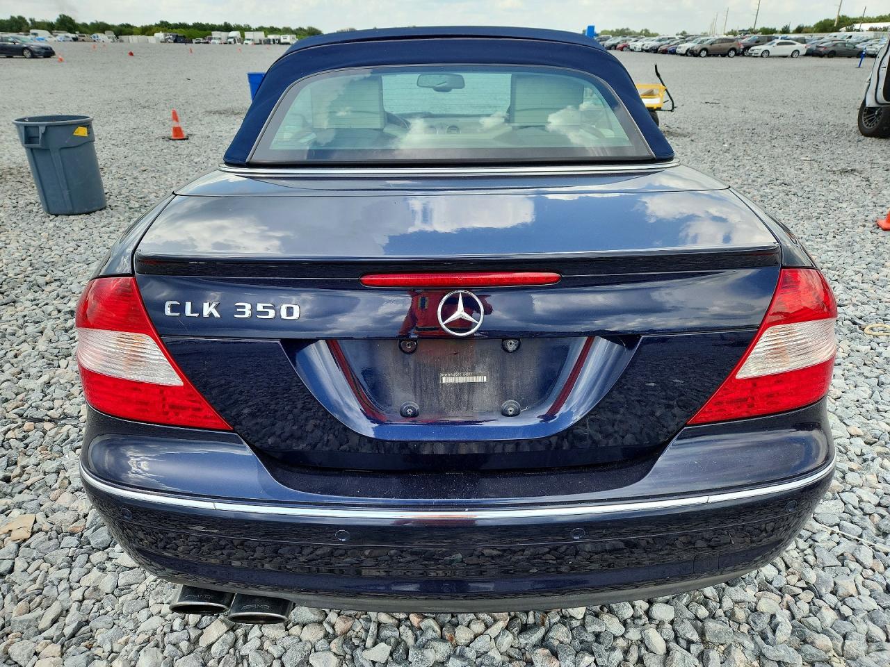 2009 Mercedes-benz Clk 350 Blue vin: WDBTK56F09T104997